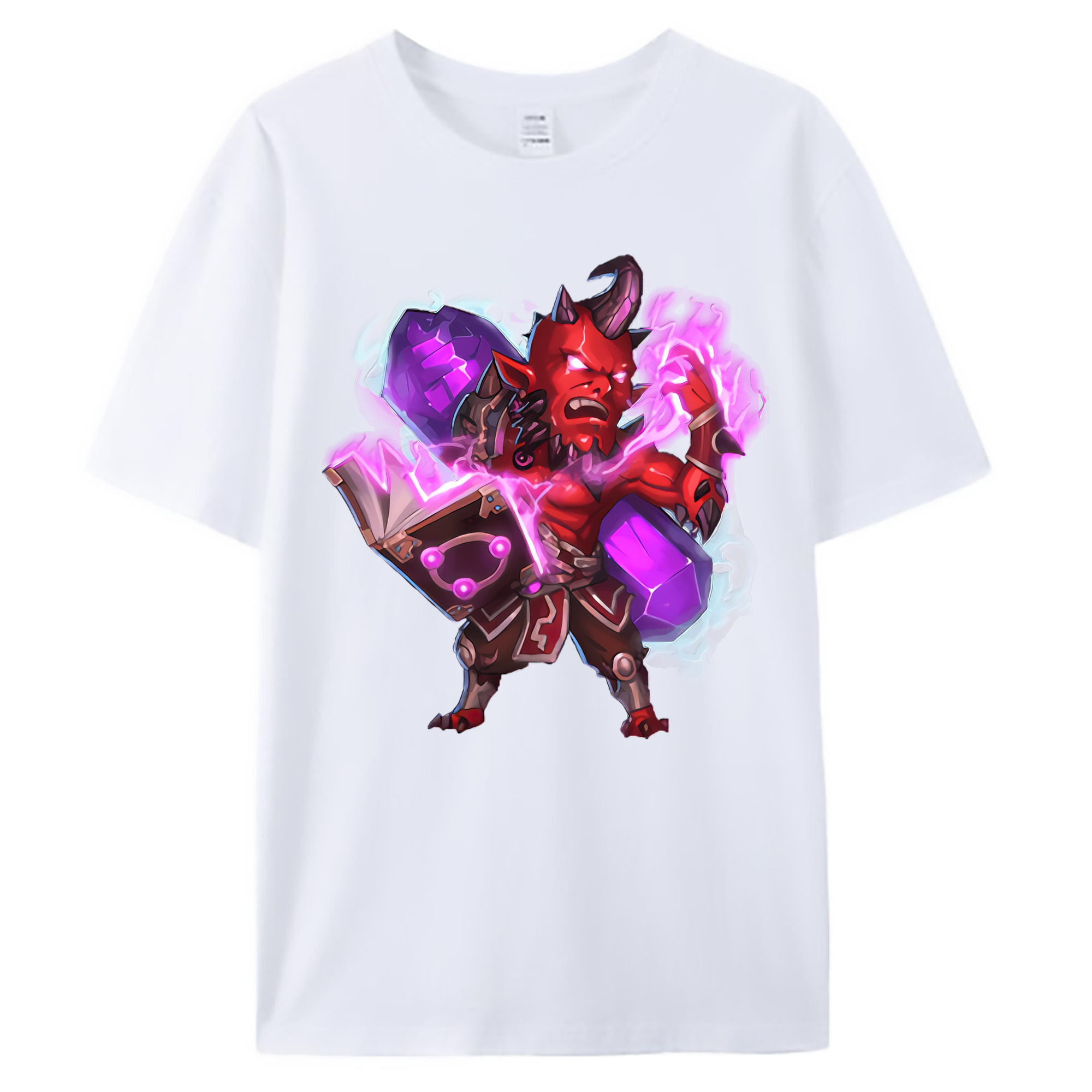 （画像用） リーグ・オブ・レジェンド League of Legends LOL 綿100％ メンズ半袖Tシャツ｜肌触りやわらか＆通気性
