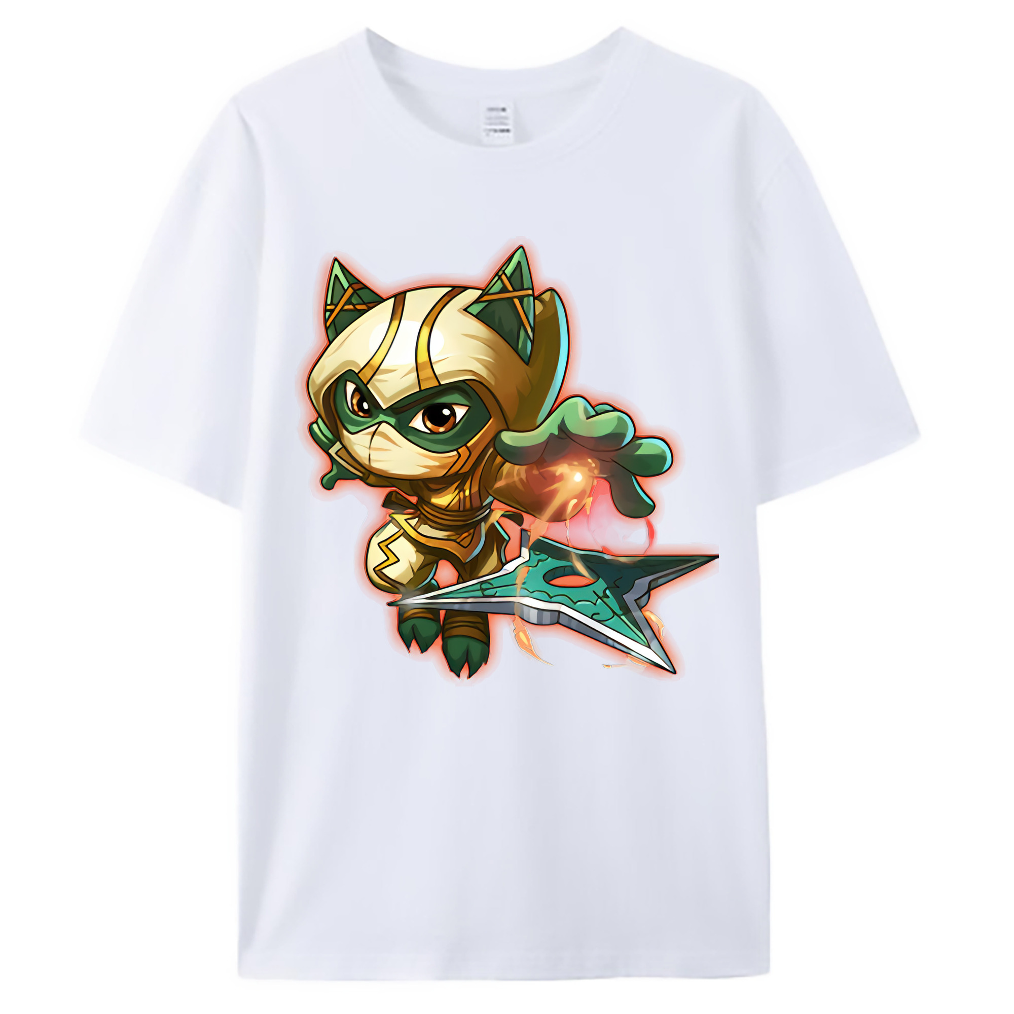 （画像用） リーグ・オブ・レジェンド League of Legends LOL 綿100％ メンズ半袖Tシャツ｜肌触りやわらか＆通気性