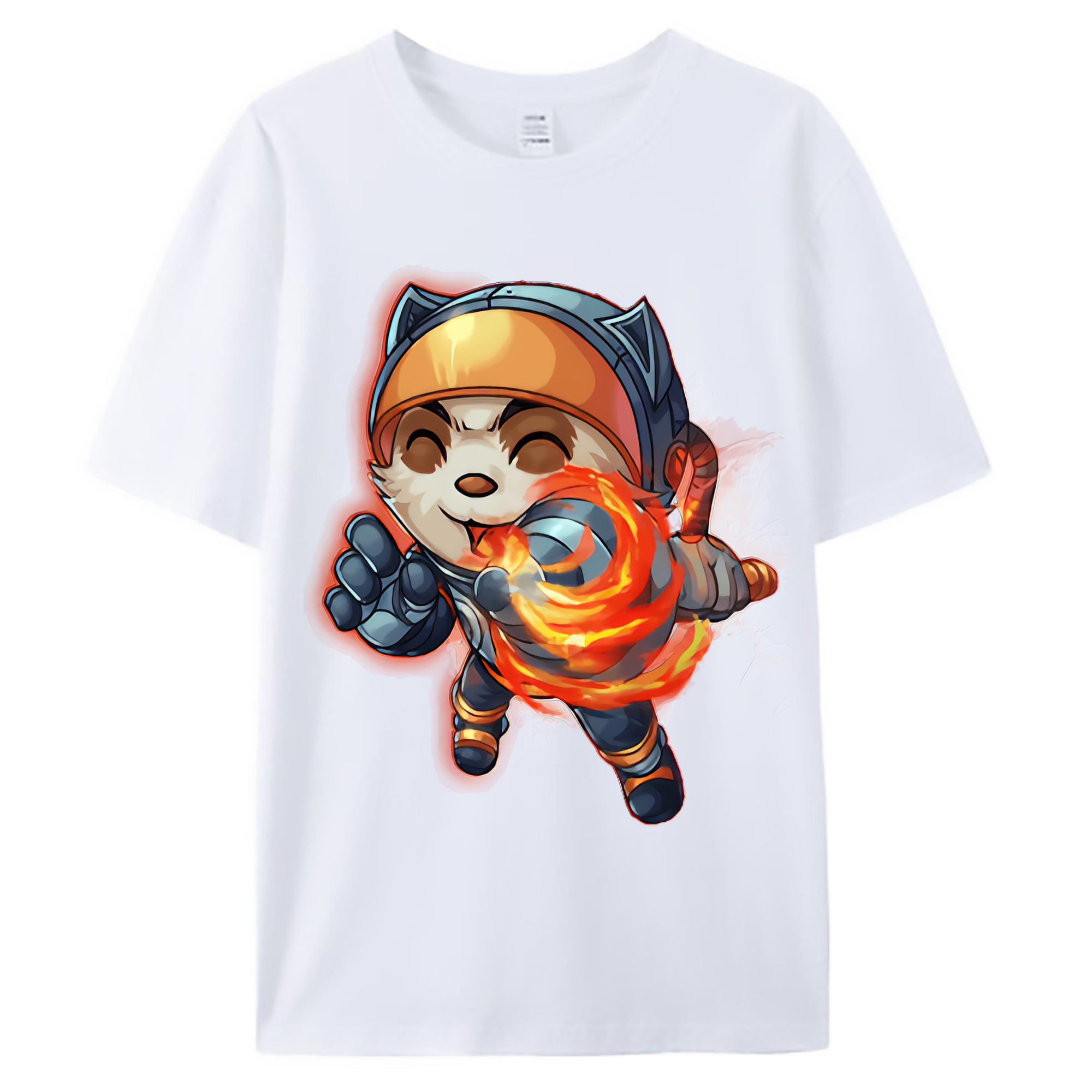 （画像用） リーグ・オブ・レジェンド League of Legends LOL 綿100％ メンズ半袖Tシャツ｜肌触りやわらか＆通気性