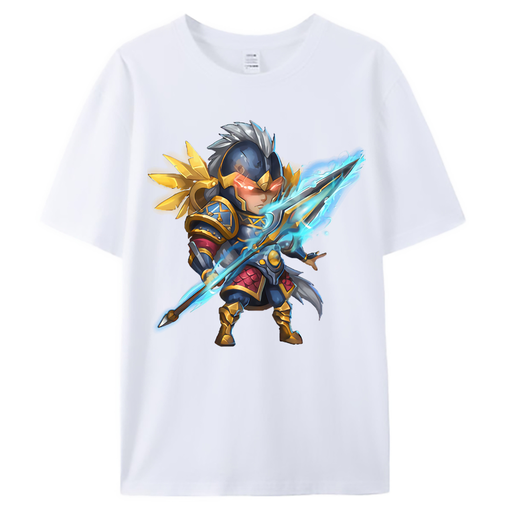（画像用） リーグ・オブ・レジェンド League of Legends LOL 綿100％ メンズ半袖Tシャツ｜肌触りやわらか＆通気性