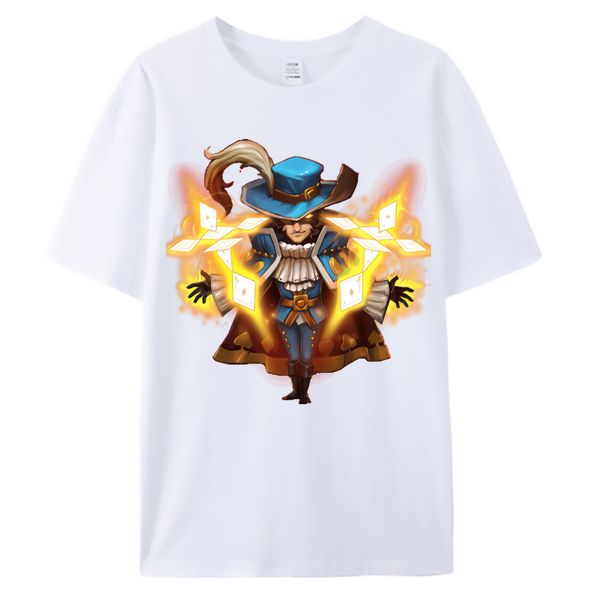 （画像用） リーグ・オブ・レジェンド League of Legends LOL 綿100％ メンズ半袖Tシャツ｜肌触りやわらか＆通気性