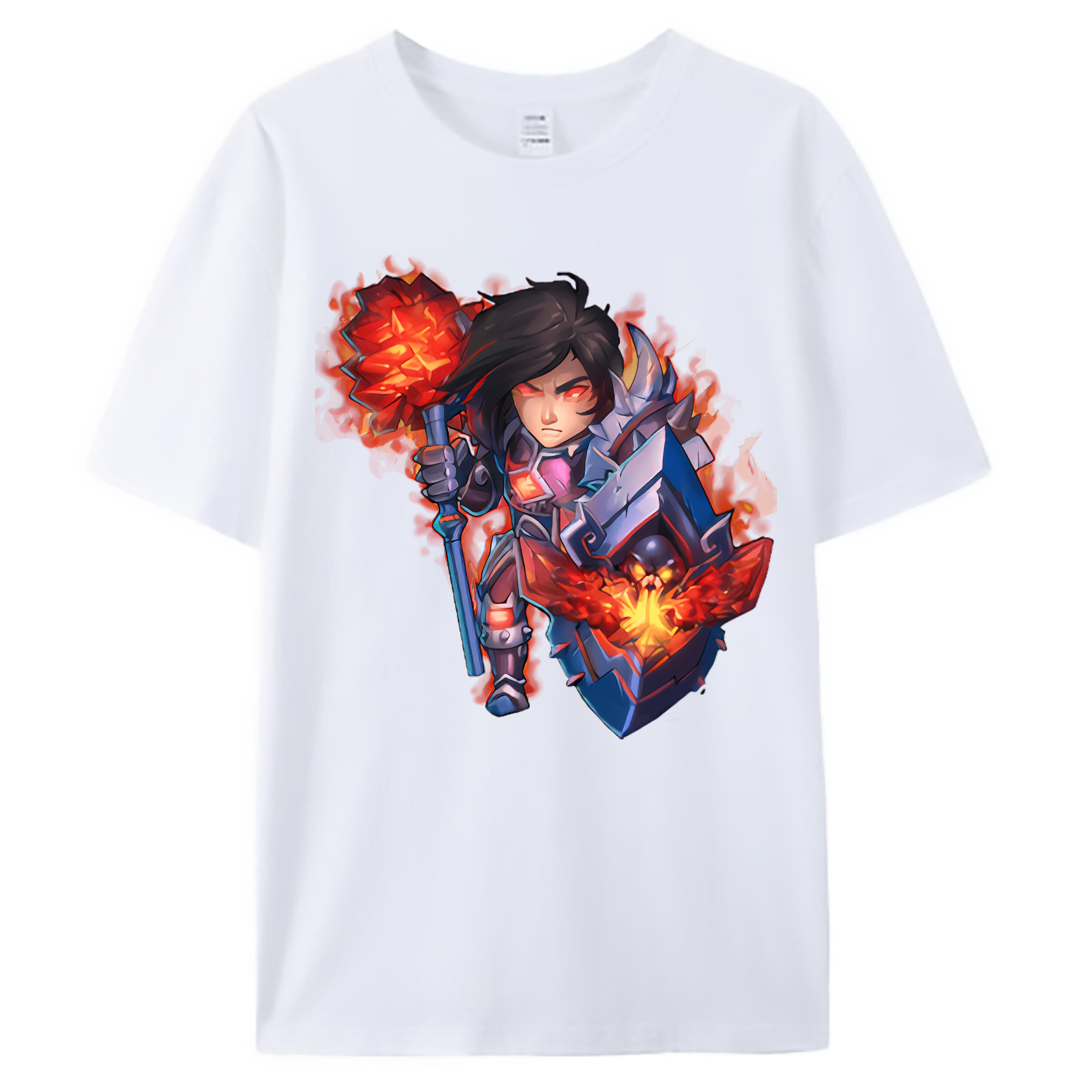 （画像用） リーグ・オブ・レジェンド League of Legends LOL 綿100％ メンズ半袖Tシャツ｜肌触りやわらか＆通気性