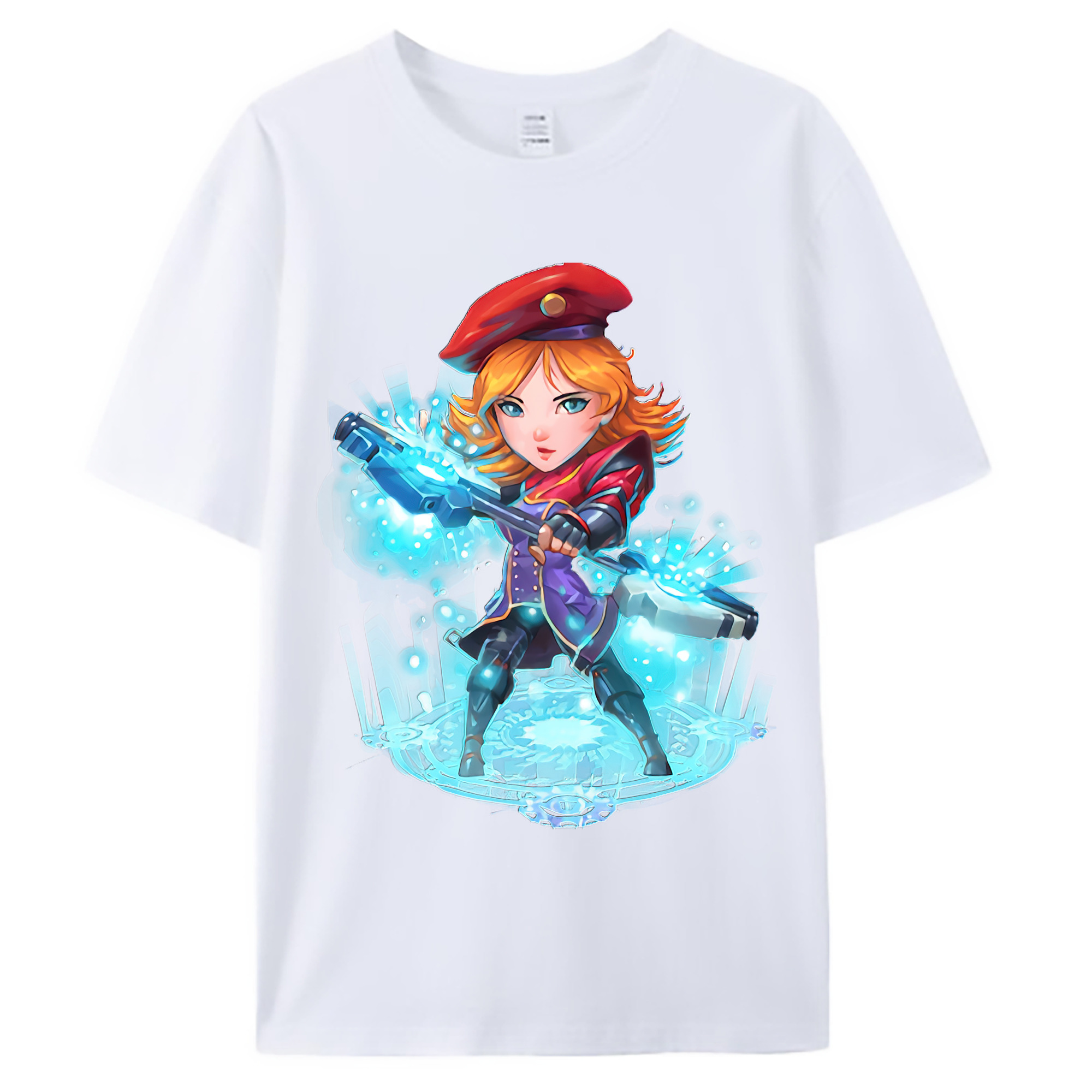 （画像用） リーグ・オブ・レジェンド League of Legends LOL 綿100％ メンズ半袖Tシャツ｜肌触りやわらか＆通気性