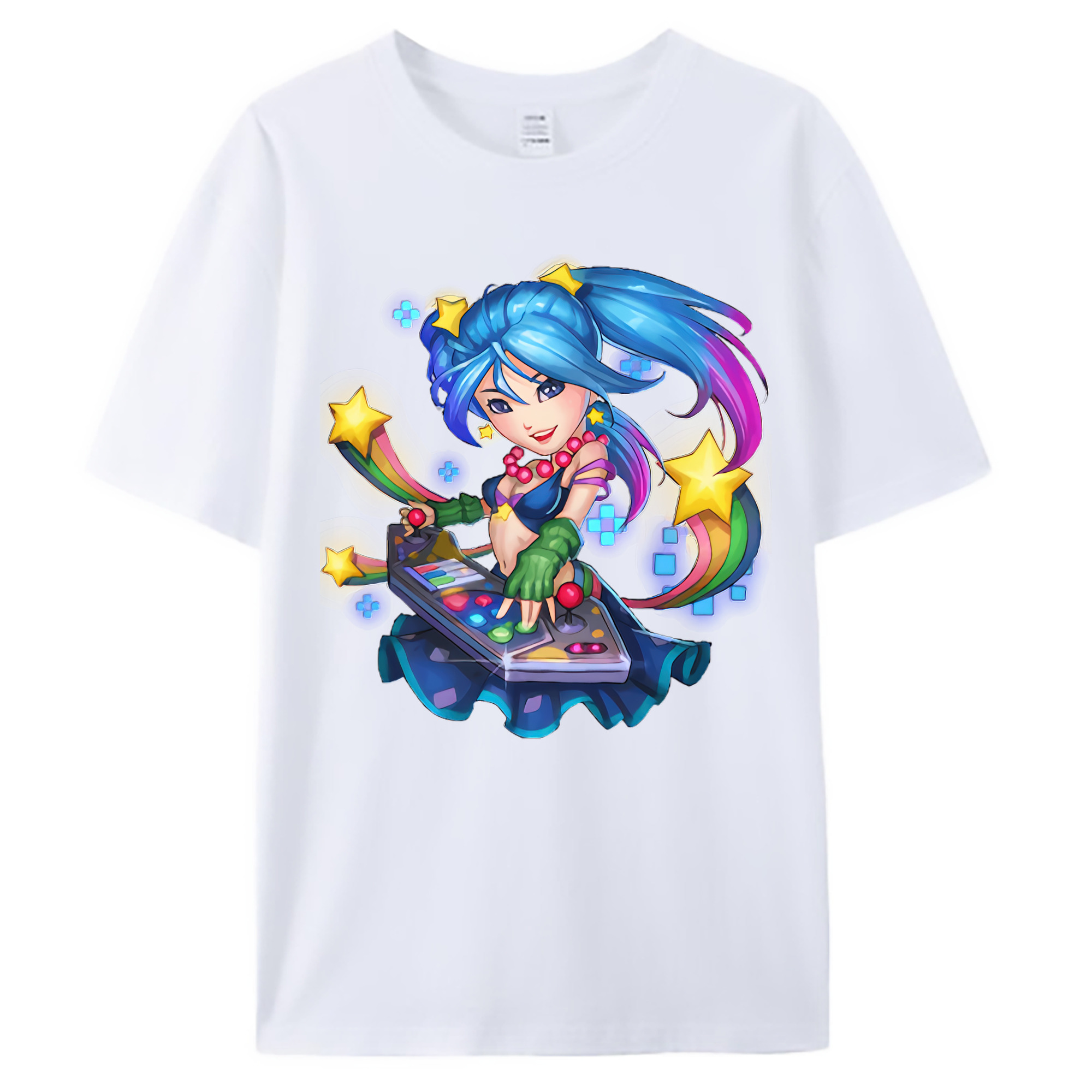 （画像用） リーグ・オブ・レジェンド League of Legends LOL 綿100％ メンズ半袖Tシャツ｜肌触りやわらか＆通気性