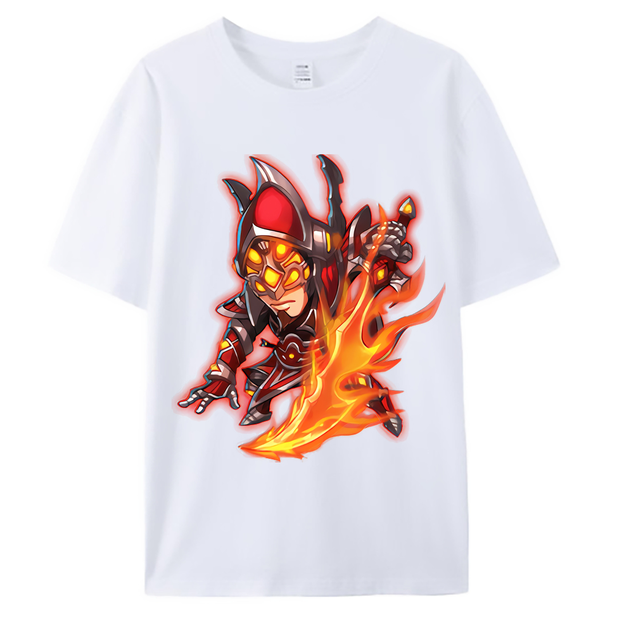 （画像用） リーグ・オブ・レジェンド League of Legends LOL 綿100％ メンズ半袖Tシャツ｜肌触りやわらか＆通気性