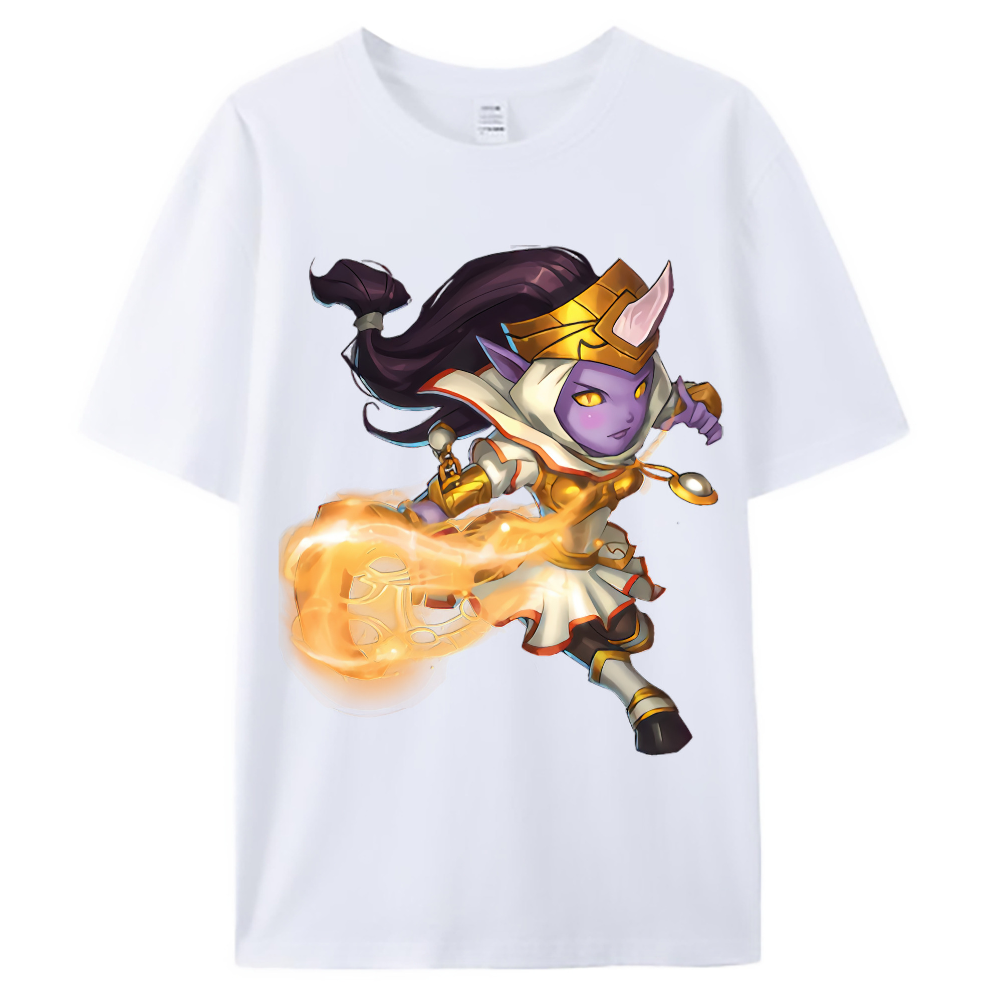 （画像用） リーグ・オブ・レジェンド League of Legends LOL 綿100％ メンズ半袖Tシャツ｜肌触りやわらか＆通気性