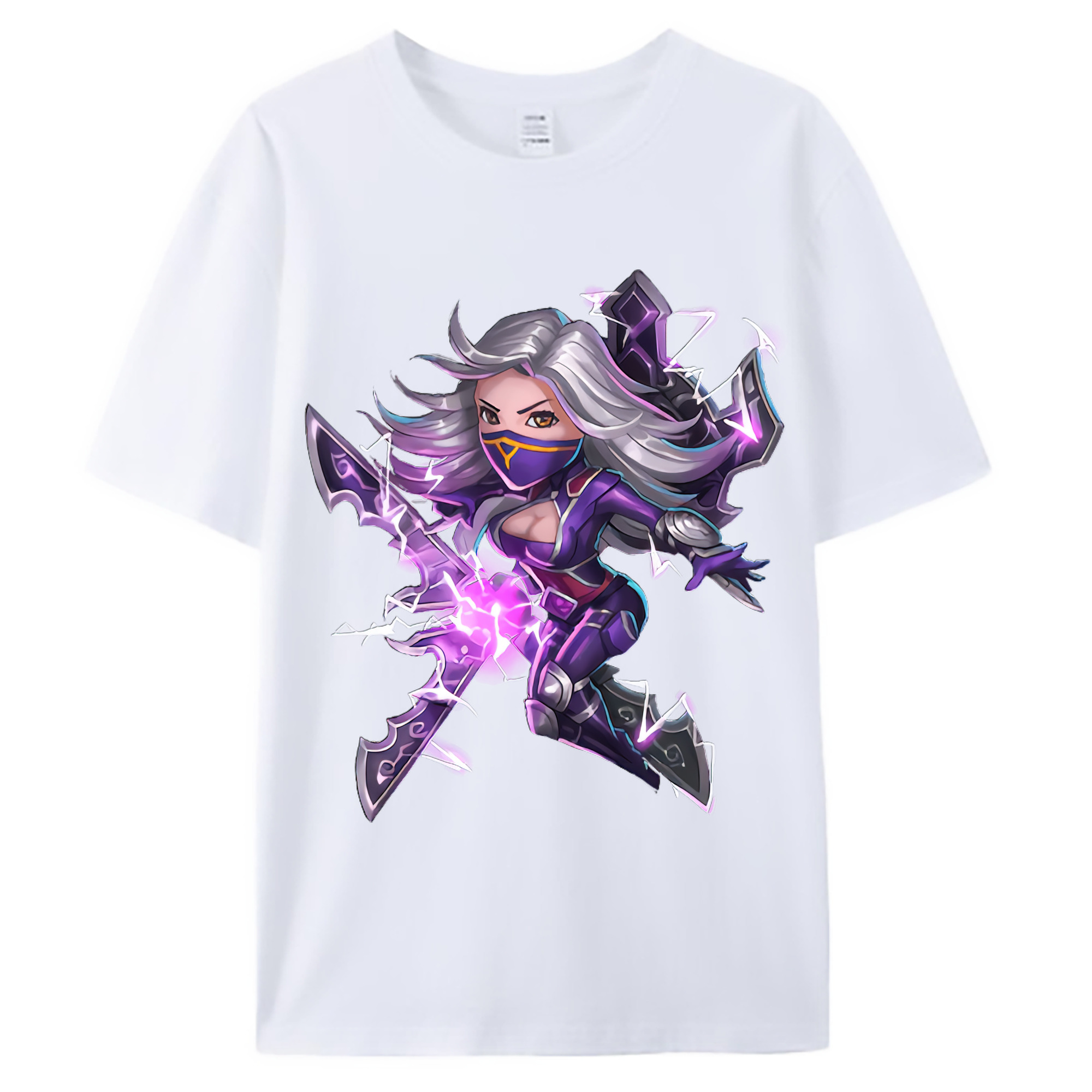 （画像用） リーグ・オブ・レジェンド League of Legends LOL 綿100％ メンズ半袖Tシャツ｜肌触りやわらか＆通気性