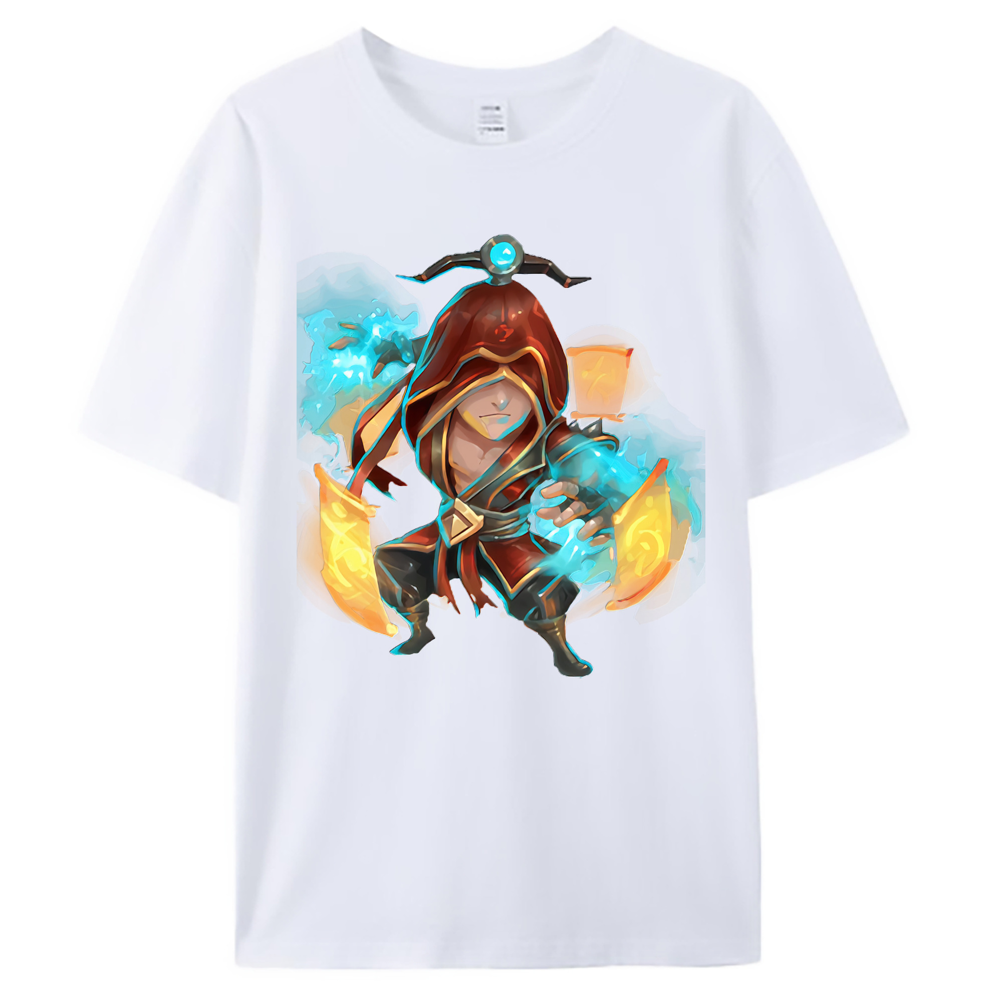 （画像用） リーグ・オブ・レジェンド League of Legends LOL 綿100％ メンズ半袖Tシャツ｜肌触りやわらか＆通気性