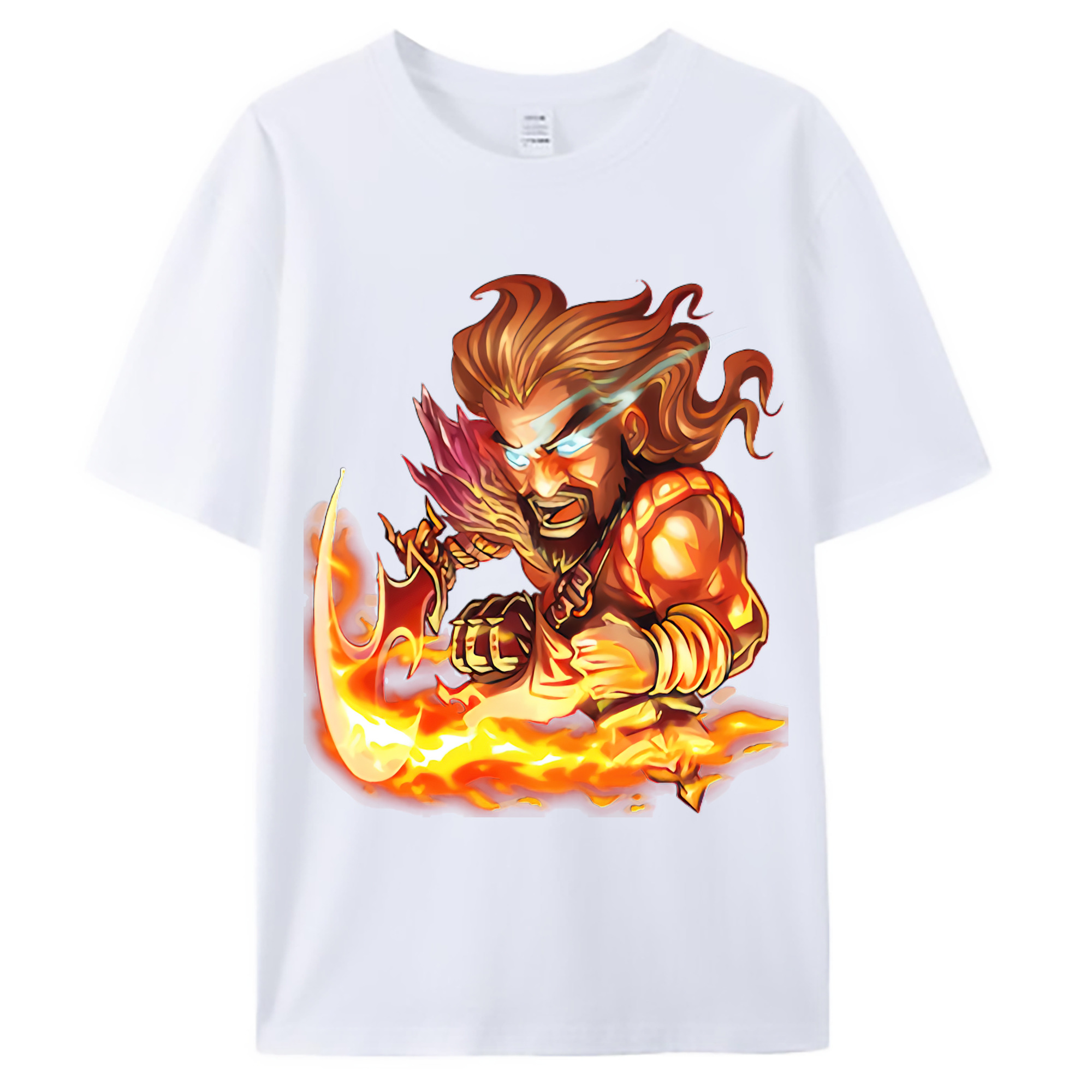 （画像用） リーグ・オブ・レジェンド League of Legends LOL 綿100％ メンズ半袖Tシャツ｜肌触りやわらか＆通気性