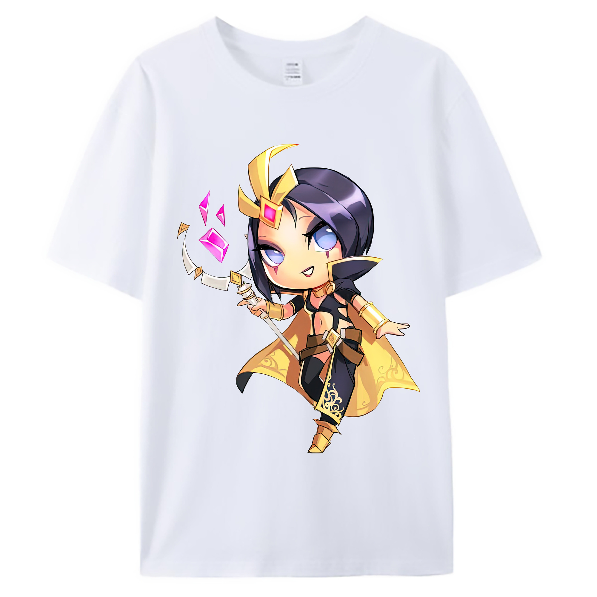（画像用） リーグ・オブ・レジェンド League of Legends LOL 綿100％ メンズ半袖Tシャツ｜肌触りやわらか＆通気性