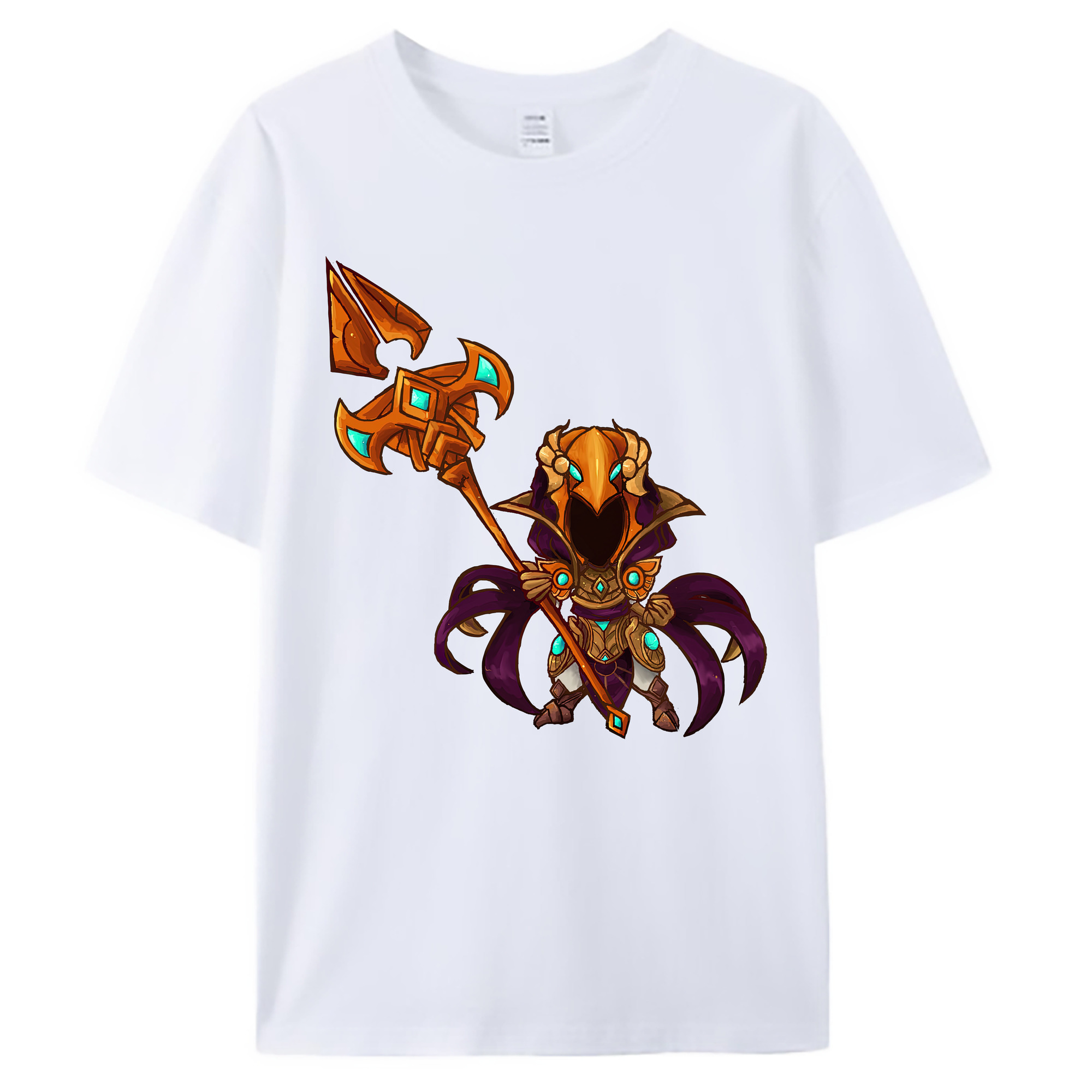 （画像用） リーグ・オブ・レジェンド League of Legends LOL 綿100％ メンズ半袖Tシャツ｜肌触りやわらか＆通気性