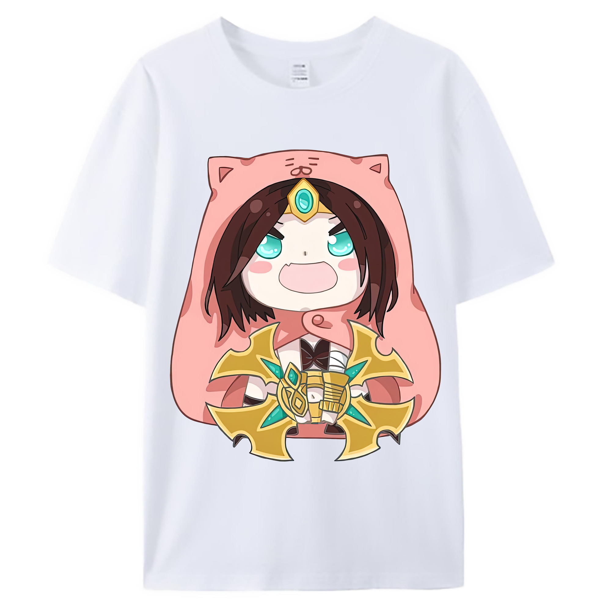 （画像用） リーグ・オブ・レジェンド League of Legends LOL 綿100％ メンズ半袖Tシャツ｜肌触りやわらか＆通気性
