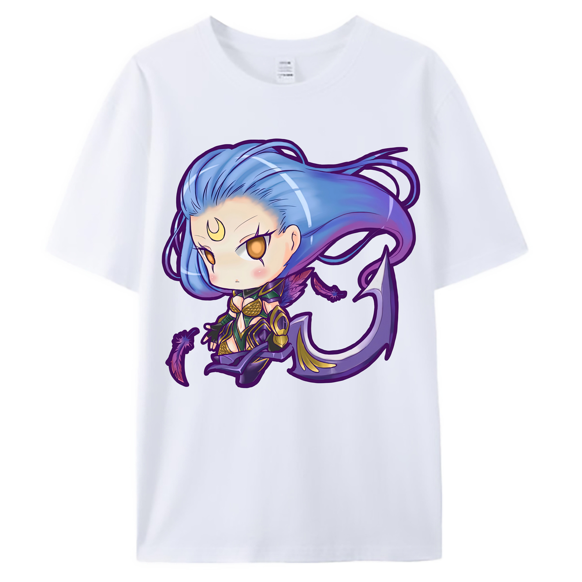 （画像用） リーグ・オブ・レジェンド League of Legends LOL 綿100％ メンズ半袖Tシャツ｜肌触りやわらか＆通気性