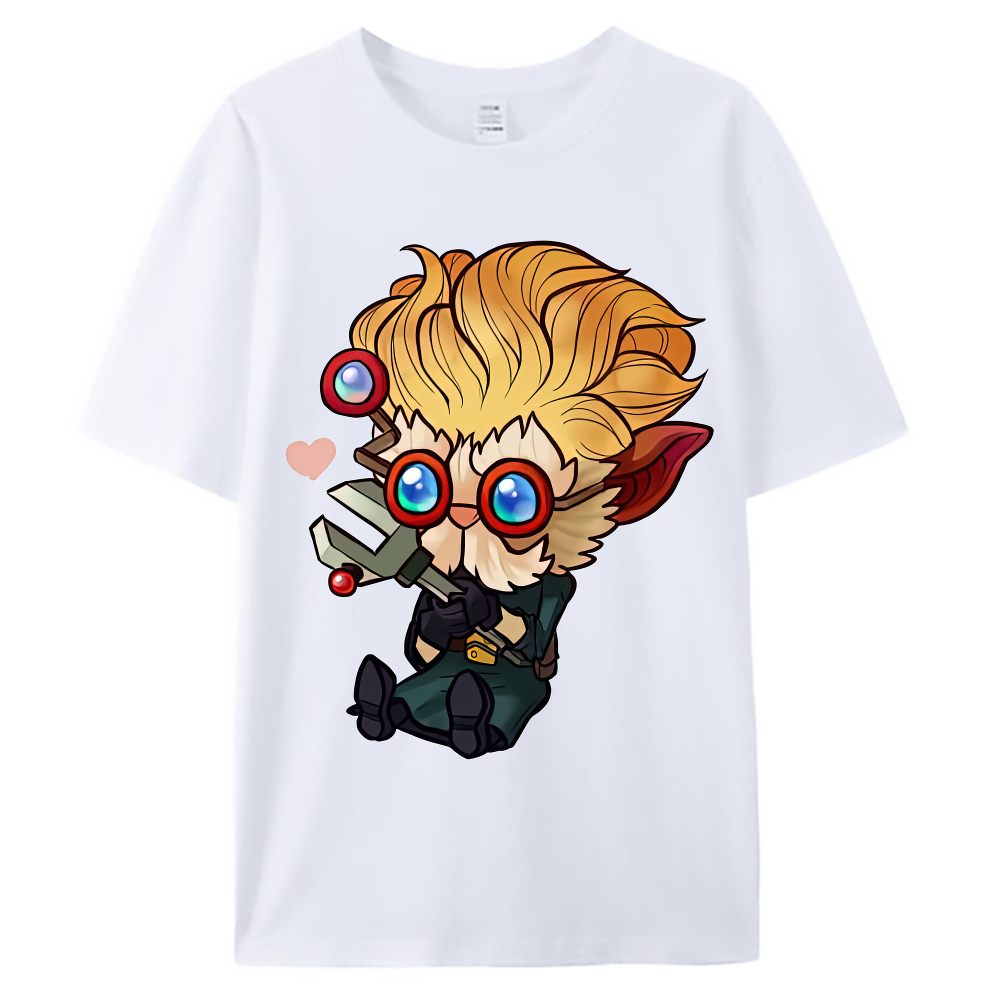 （画像用） リーグ・オブ・レジェンド League of Legends LOL 綿100％ メンズ半袖Tシャツ｜肌触りやわらか＆通気性