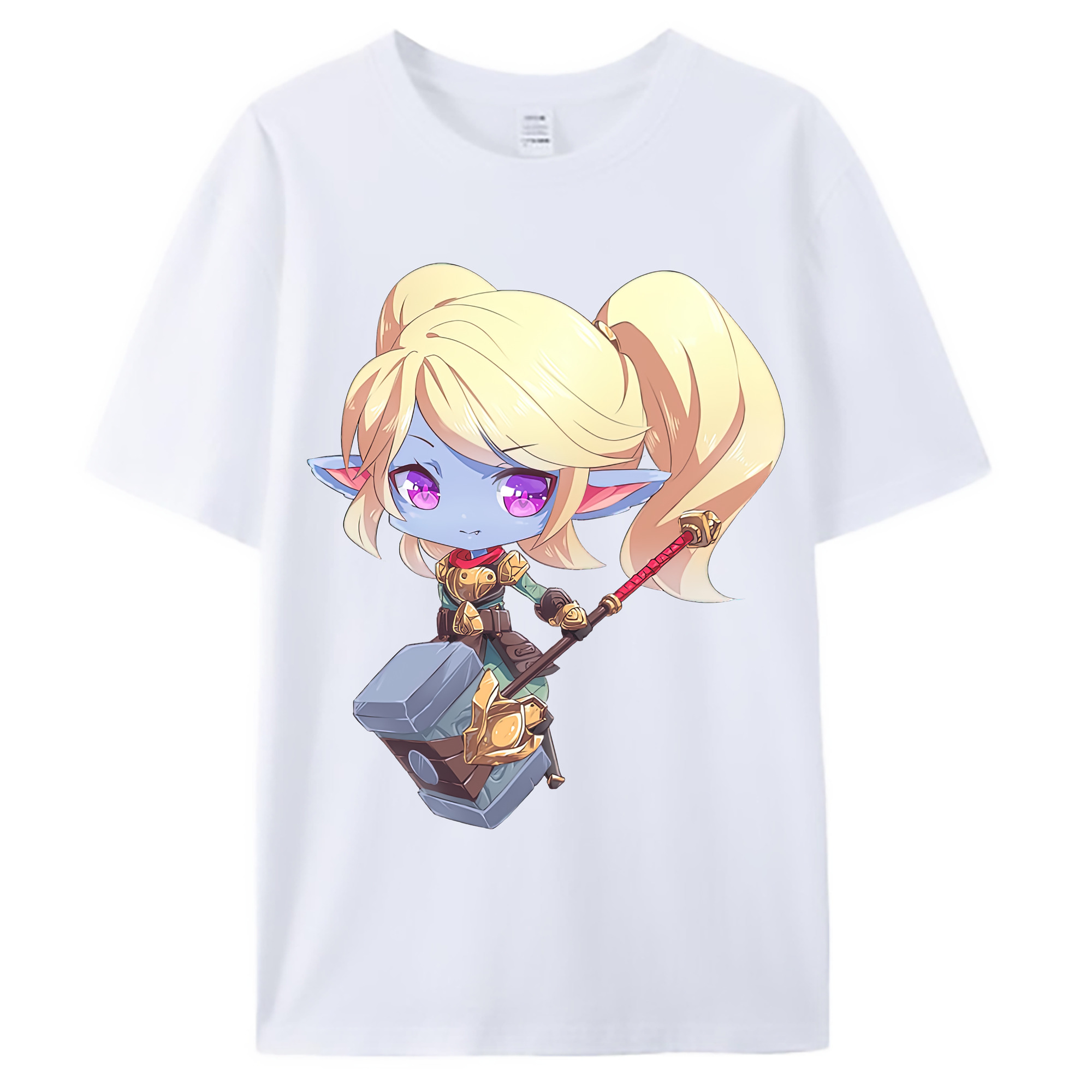（画像用） リーグ・オブ・レジェンド League of Legends LOL 綿100％ メンズ半袖Tシャツ｜肌触りやわらか＆通気性