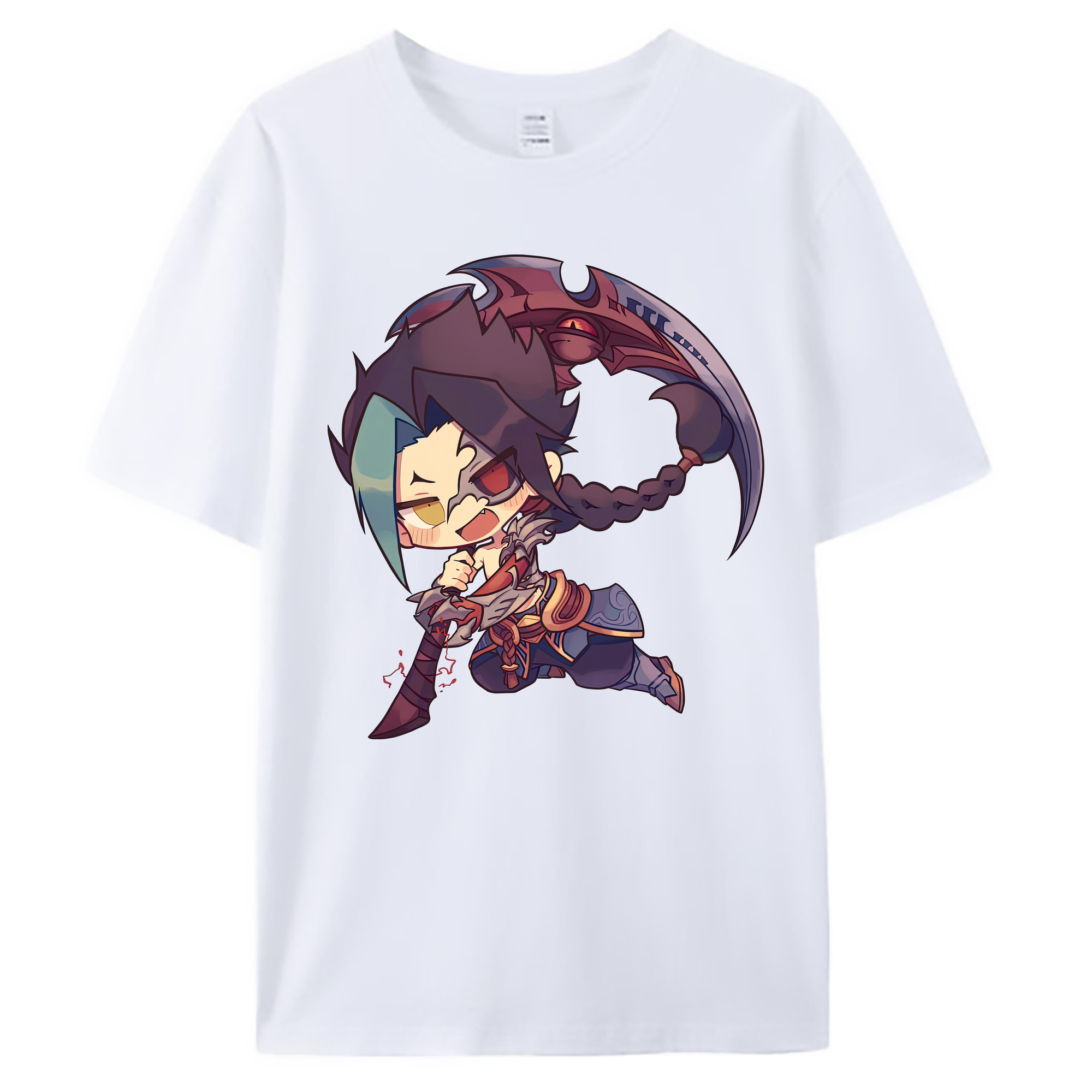 （画像用） リーグ・オブ・レジェンド League of Legends LOL 綿100％ メンズ半袖Tシャツ｜肌触りやわらか＆通気性