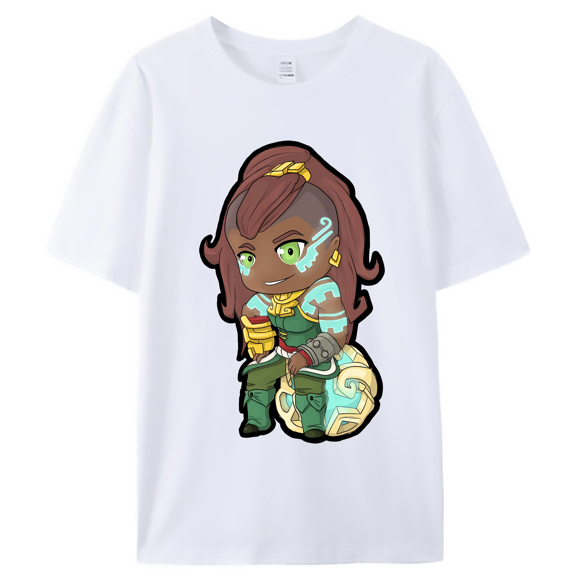 （画像用） リーグ・オブ・レジェンド League of Legends LOL 綿100％ メンズ半袖Tシャツ｜肌触りやわらか＆通気性