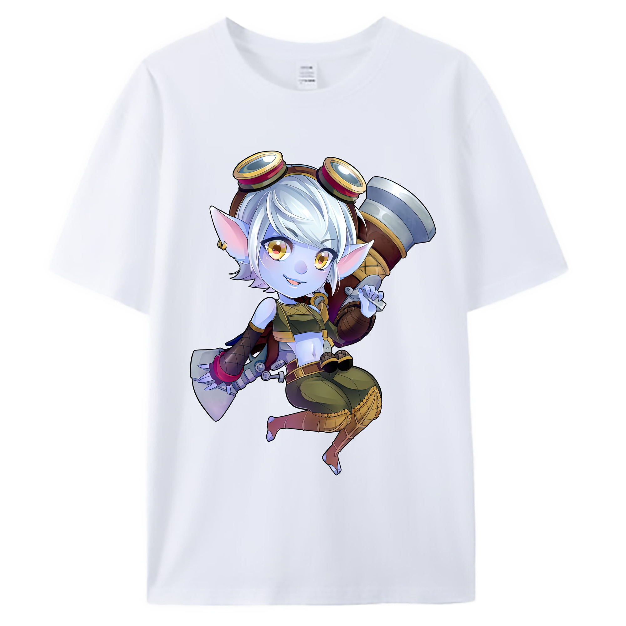 （画像用） リーグ・オブ・レジェンド League of Legends LOL 綿100％ メンズ半袖Tシャツ｜肌触りやわらか＆通気性