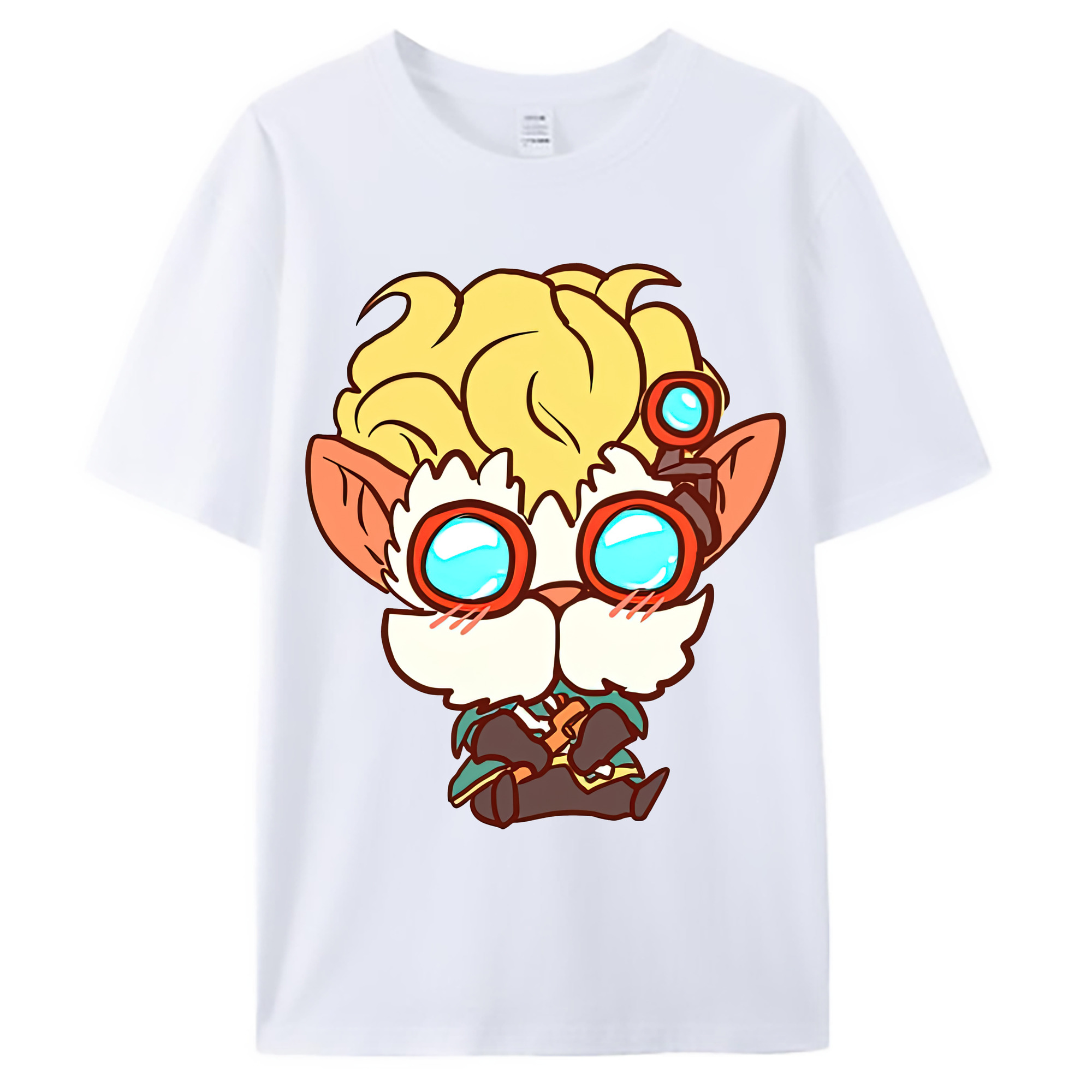 （画像用） リーグ・オブ・レジェンド League of Legends LOL 綿100％ メンズ半袖Tシャツ｜肌触りやわらか＆通気性