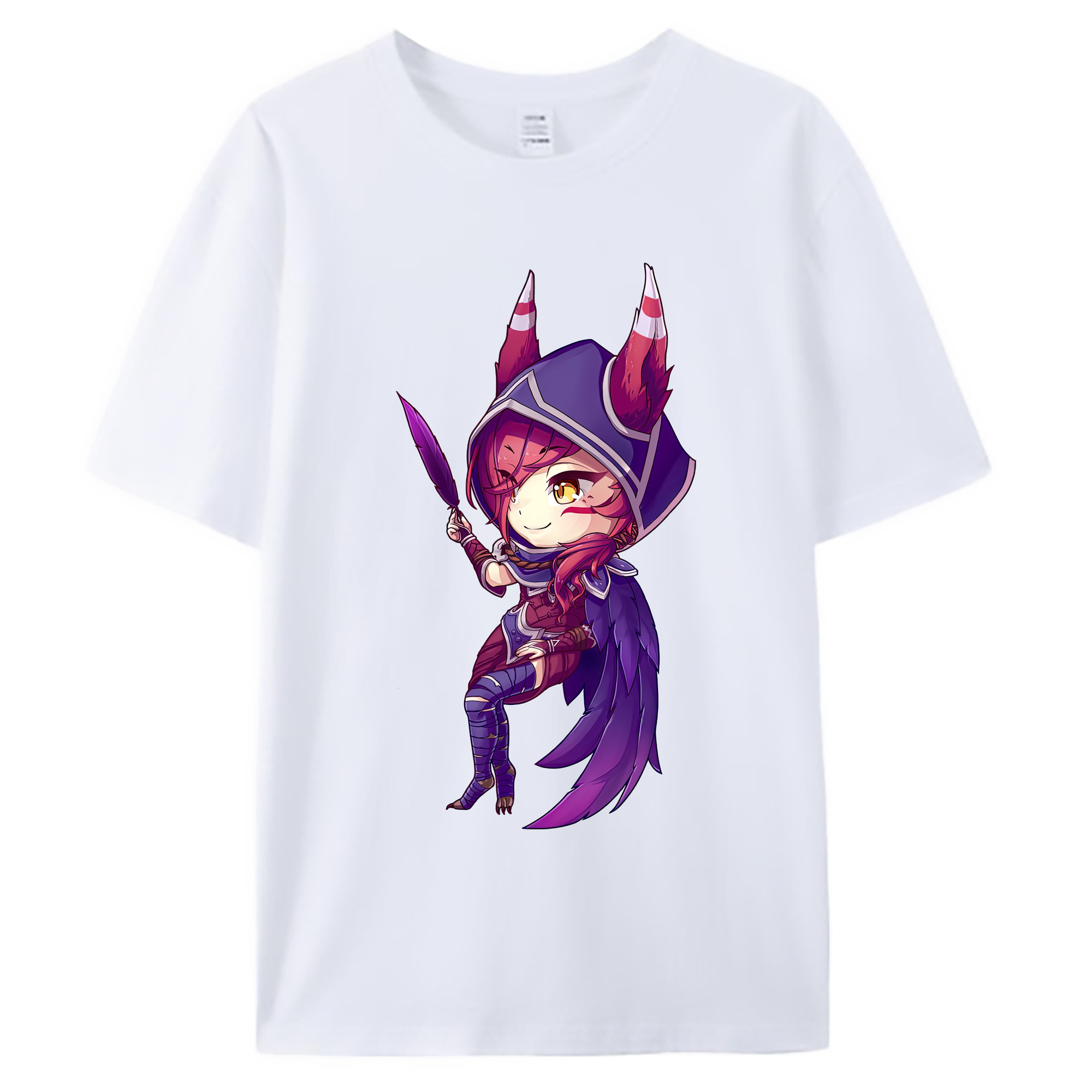 （画像用） リーグ・オブ・レジェンド League of Legends LOL 綿100％ メンズ半袖Tシャツ｜肌触りやわらか＆通気性