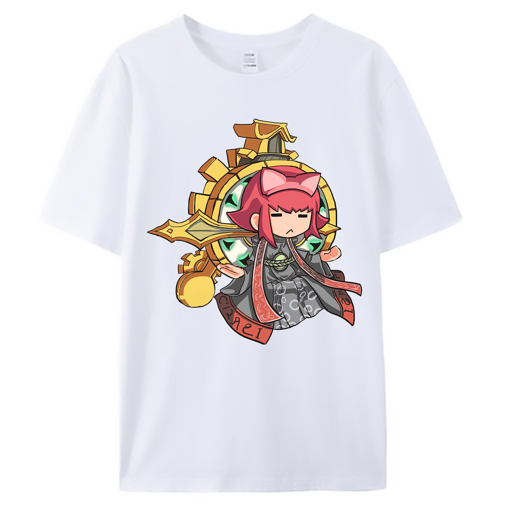 （画像用） リーグ・オブ・レジェンド League of Legends LOL 綿100％ メンズ半袖Tシャツ｜肌触りやわらか＆通気性