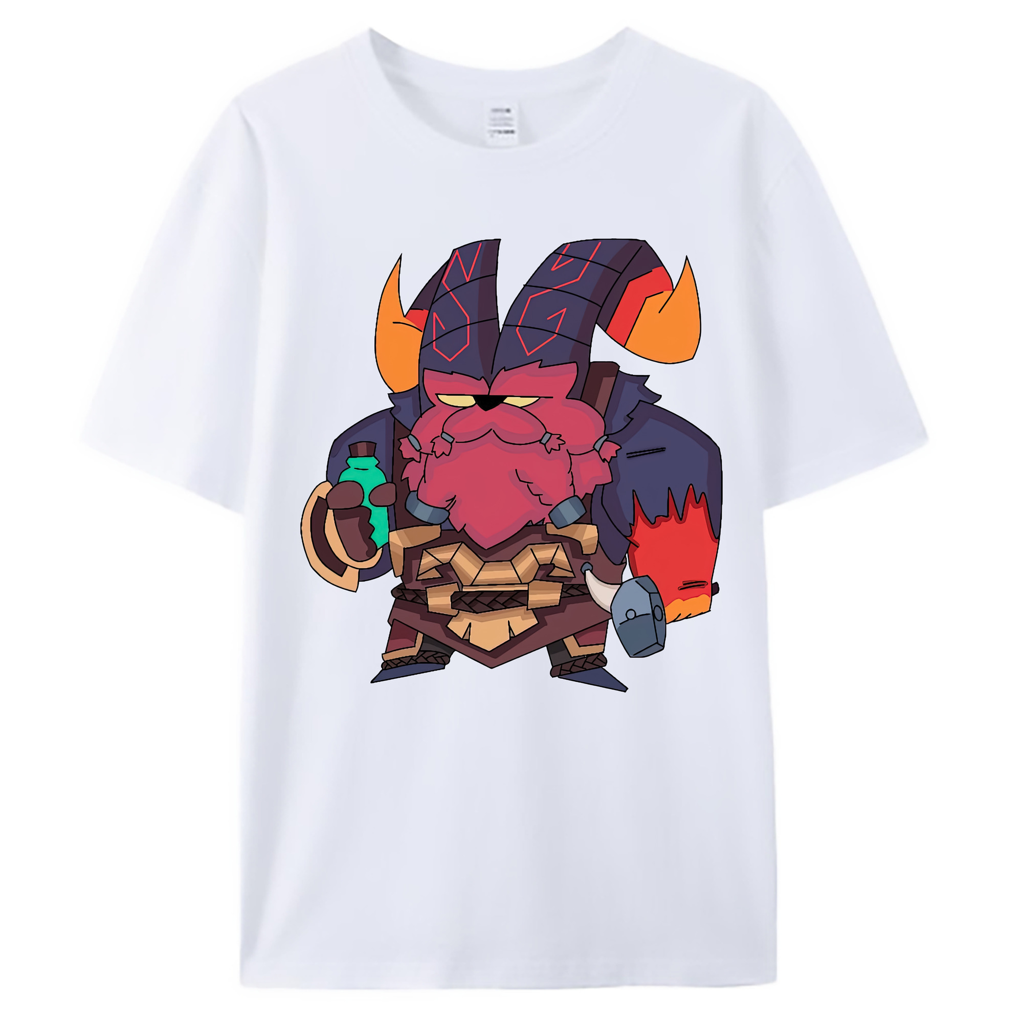 （画像用） リーグ・オブ・レジェンド League of Legends LOL 綿100％ メンズ半袖Tシャツ｜肌触りやわらか＆通気性