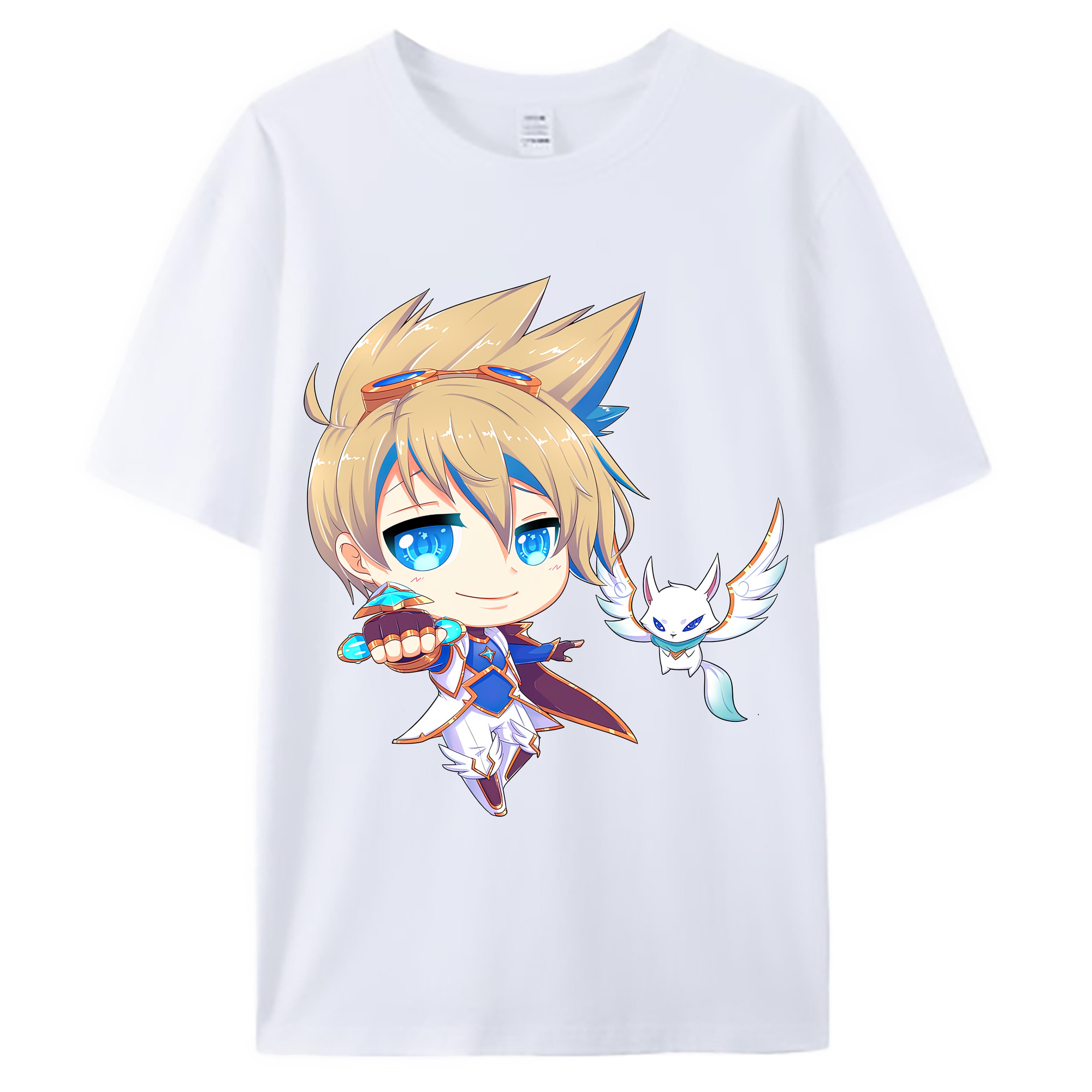 （画像用） リーグ・オブ・レジェンド League of Legends LOL 綿100％ メンズ半袖Tシャツ｜肌触りやわらか＆通気性