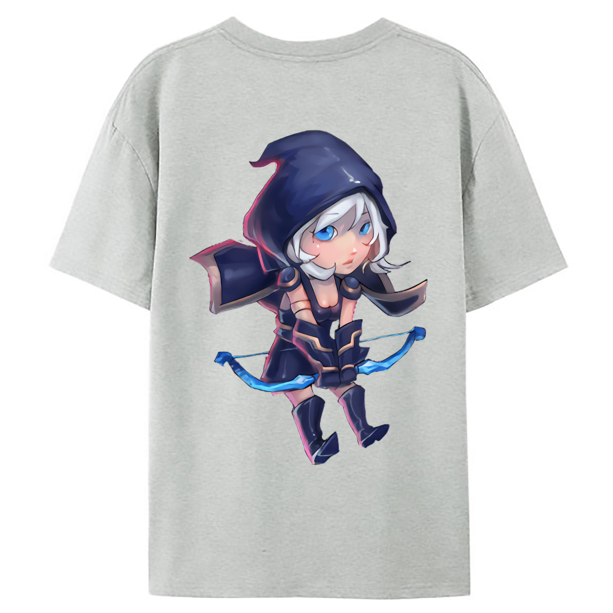 （画像用） リーグ・オブ・レジェンド League of Legends LOL レディース半袖Tシャツ(バックプリント)