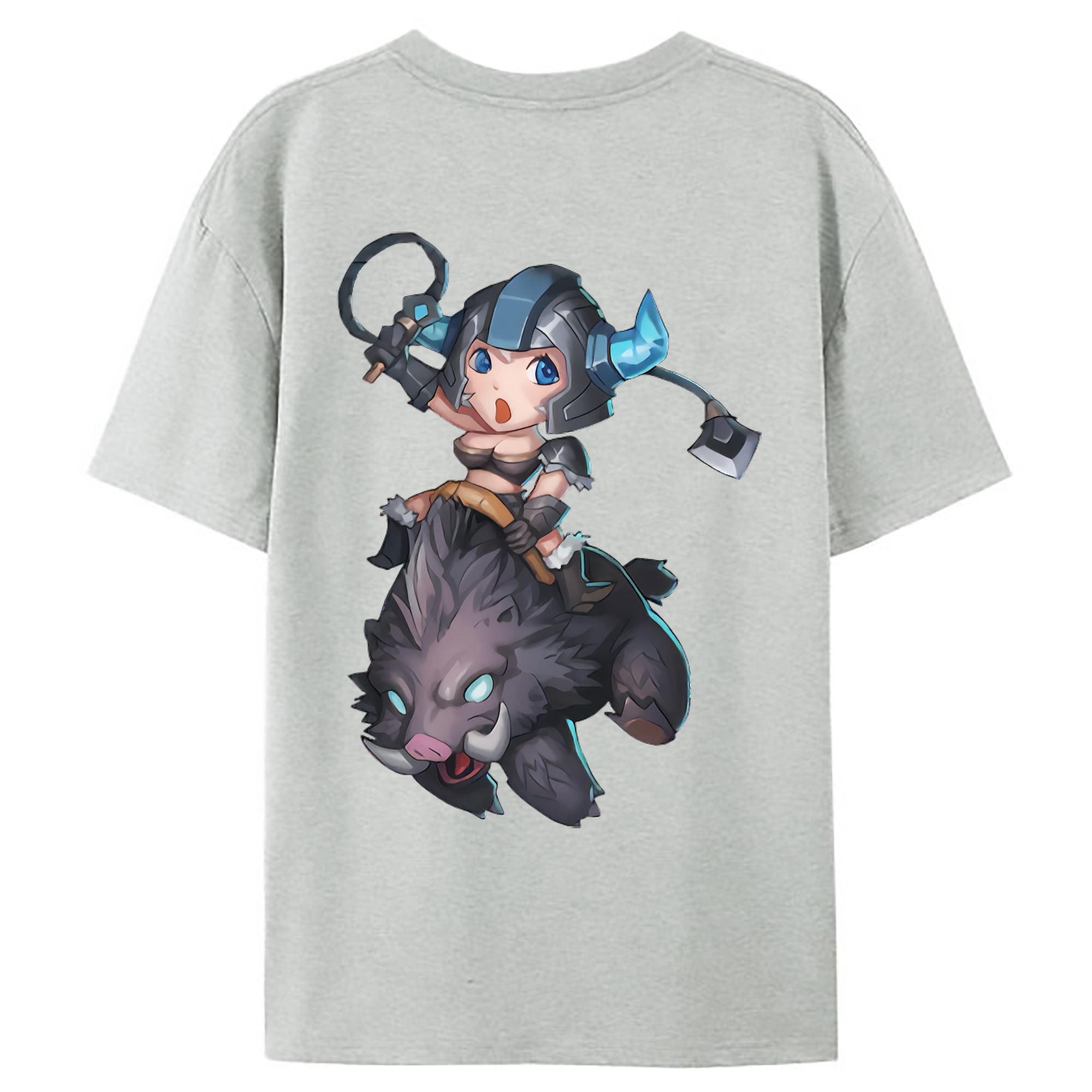 （画像用） リーグ・オブ・レジェンド League of Legends LOL レディース半袖Tシャツ(バックプリント)