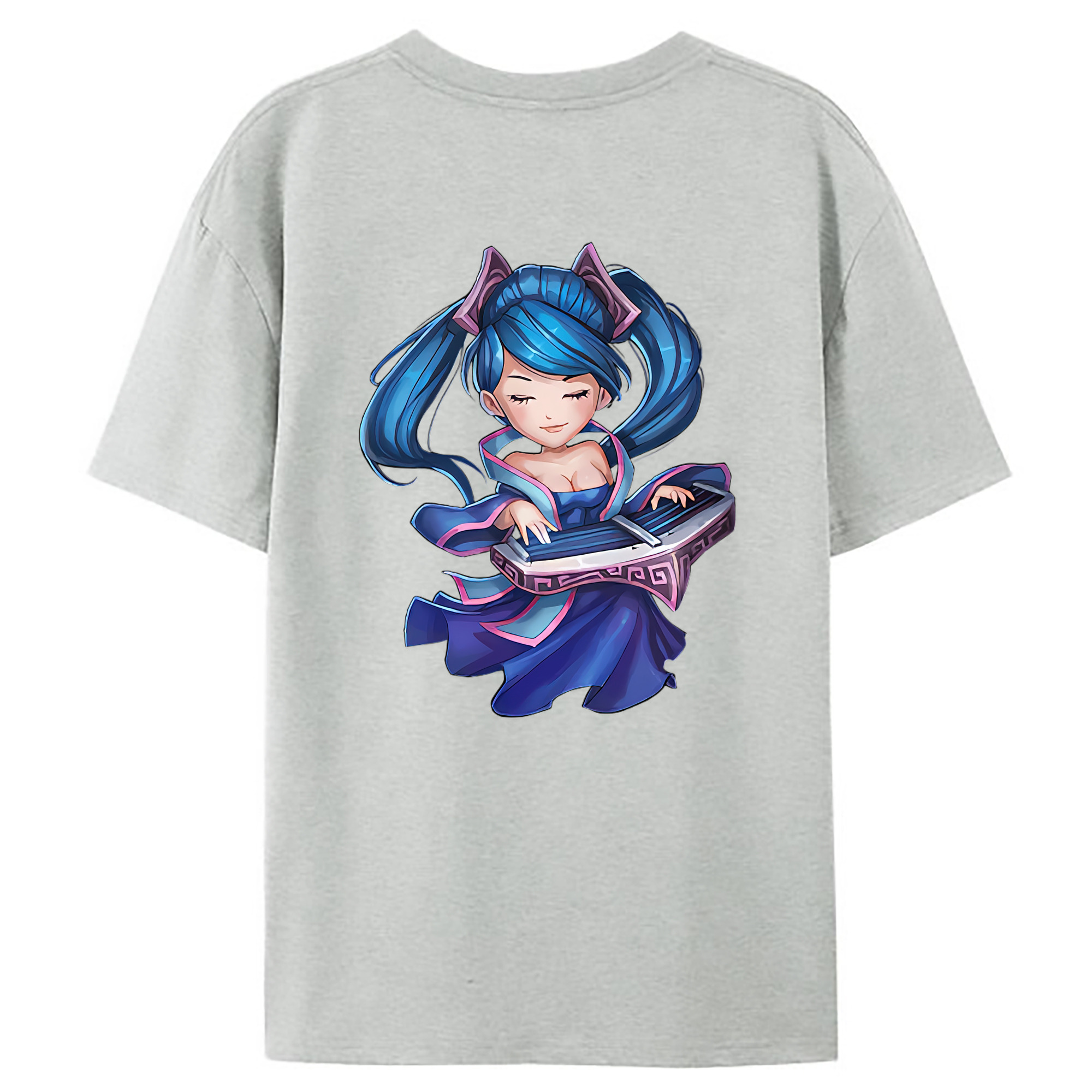 （画像用） リーグ・オブ・レジェンド League of Legends LOL レディース半袖Tシャツ(バックプリント)