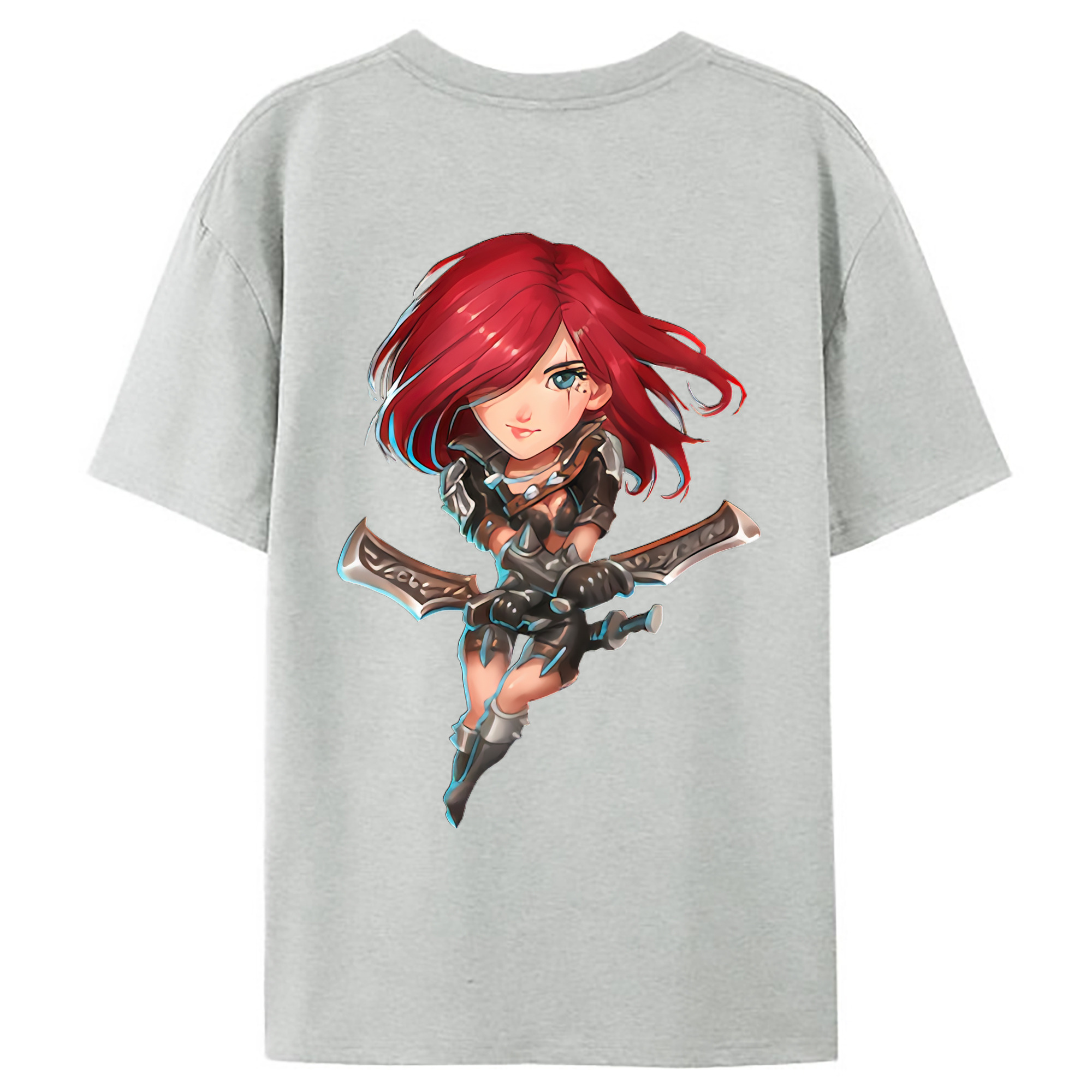（画像用） リーグ・オブ・レジェンド League of Legends LOL レディース半袖Tシャツ(バックプリント)