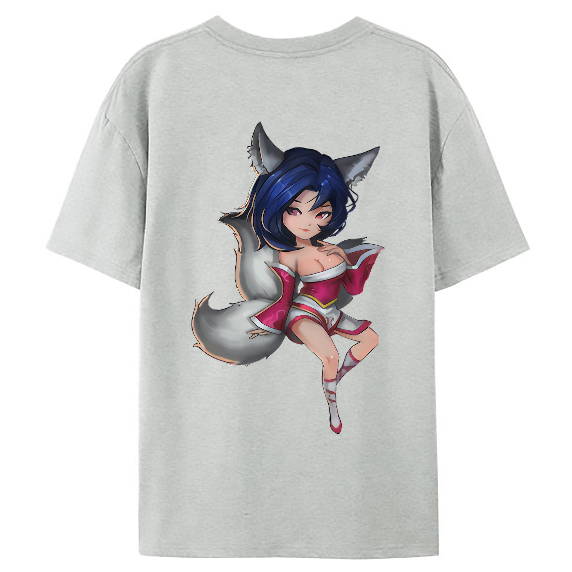 （画像用） リーグ・オブ・レジェンド League of Legends LOL レディース半袖Tシャツ(バックプリント)