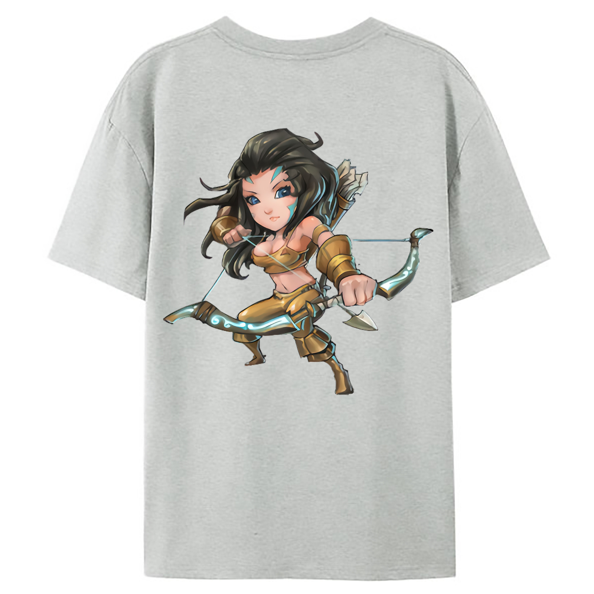 （画像用） リーグ・オブ・レジェンド League of Legends LOL レディース半袖Tシャツ(バックプリント)