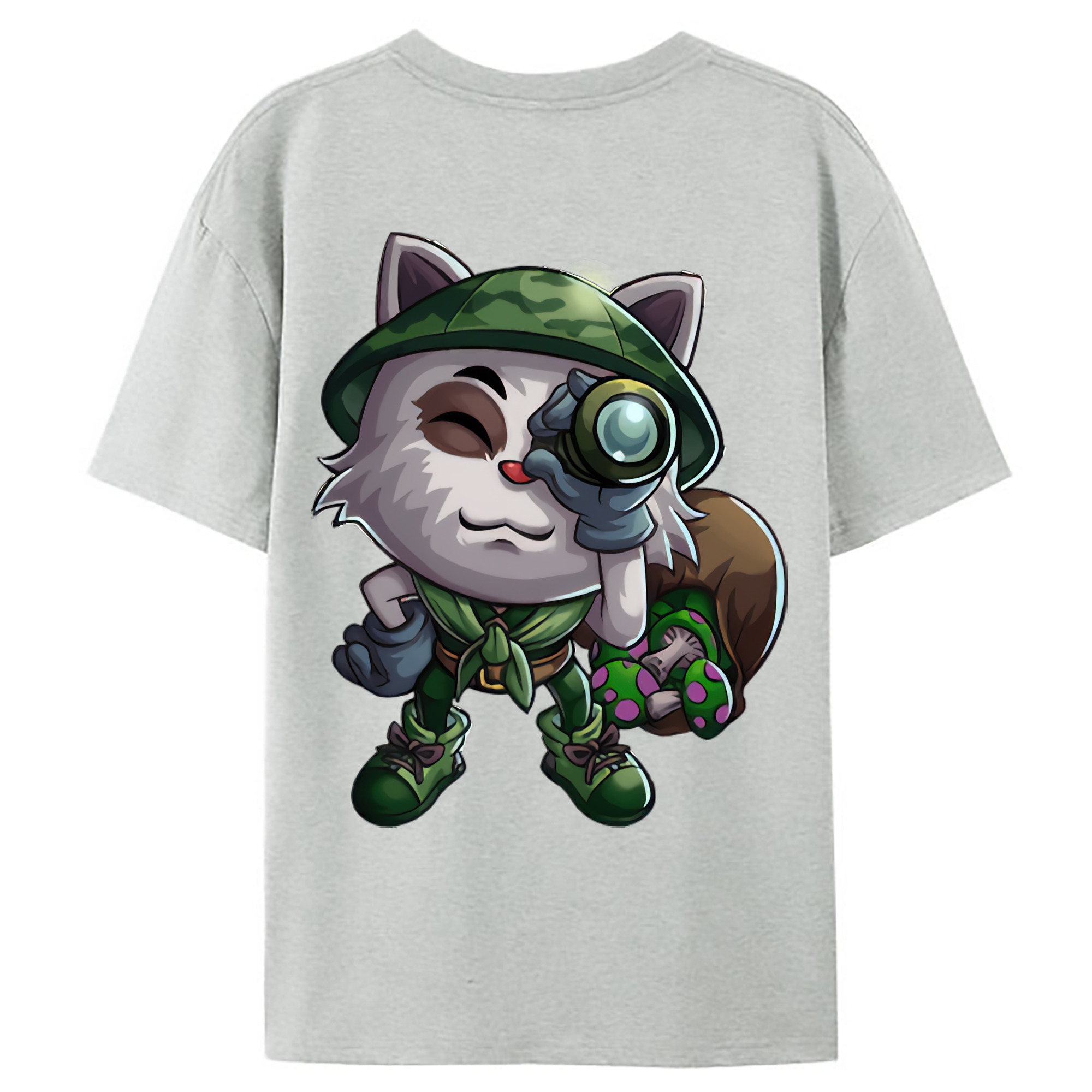 （画像用） リーグ・オブ・レジェンド League of Legends LOL レディース半袖Tシャツ(バックプリント)