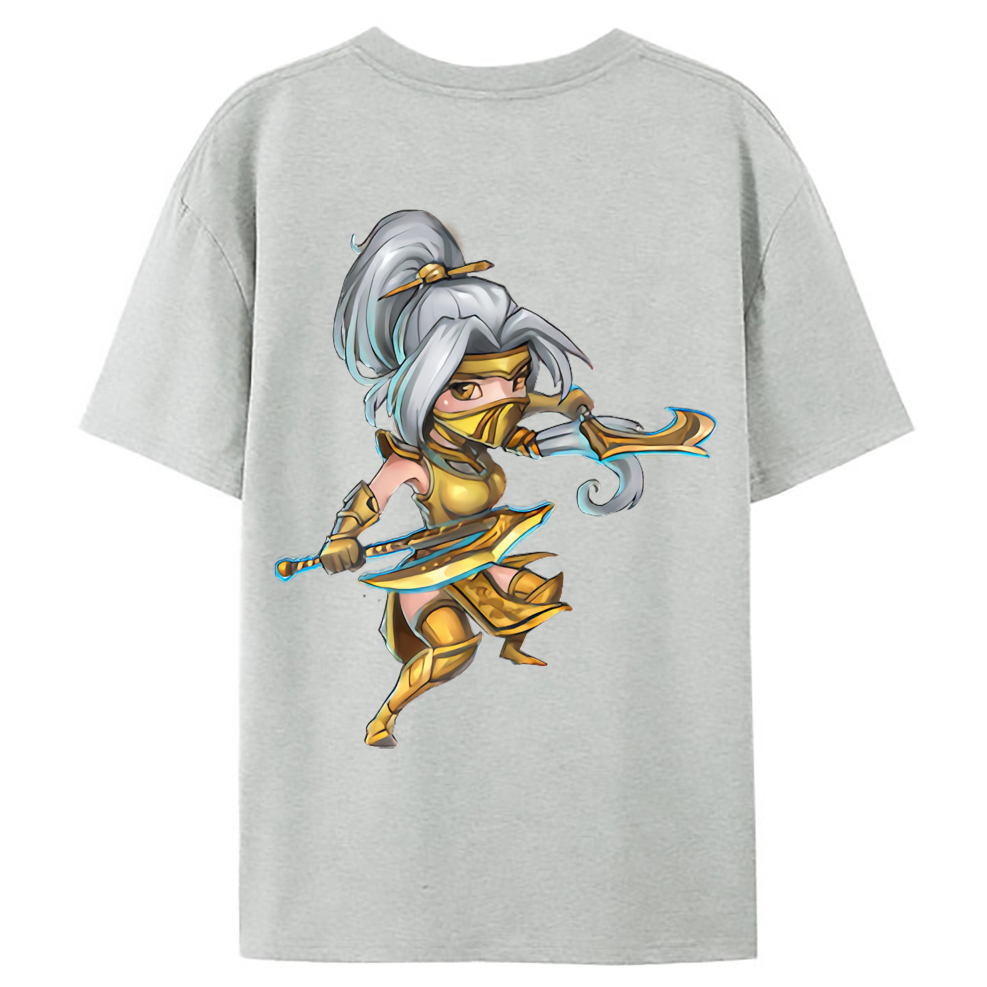 （画像用） リーグ・オブ・レジェンド League of Legends LOL レディース半袖Tシャツ(バックプリント)