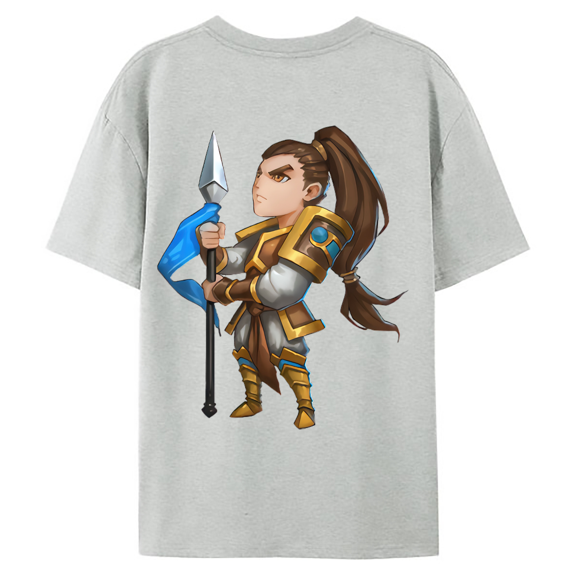 （画像用） リーグ・オブ・レジェンド League of Legends LOL レディース半袖Tシャツ(バックプリント)