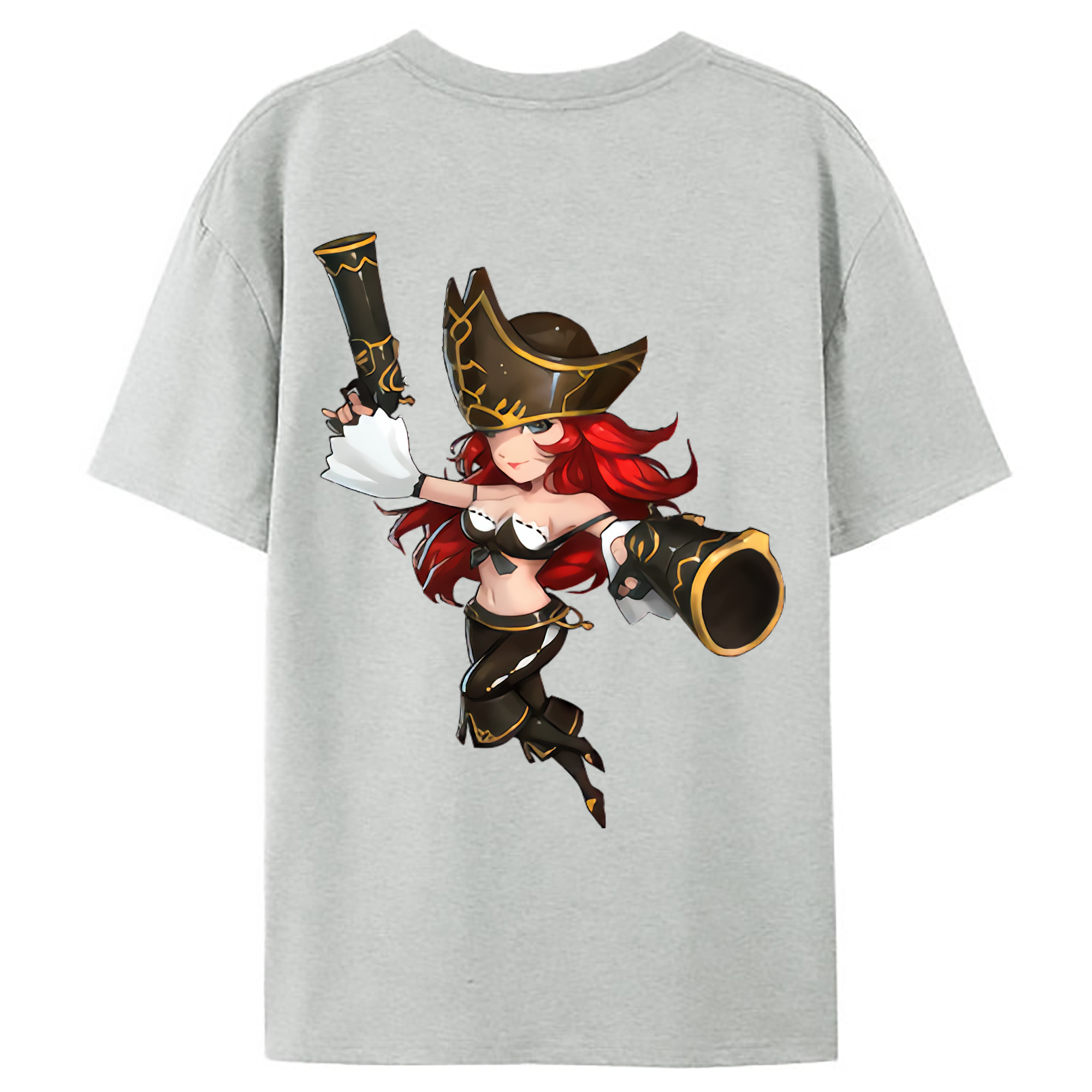 （画像用） リーグ・オブ・レジェンド League of Legends LOL レディース半袖Tシャツ(バックプリント)