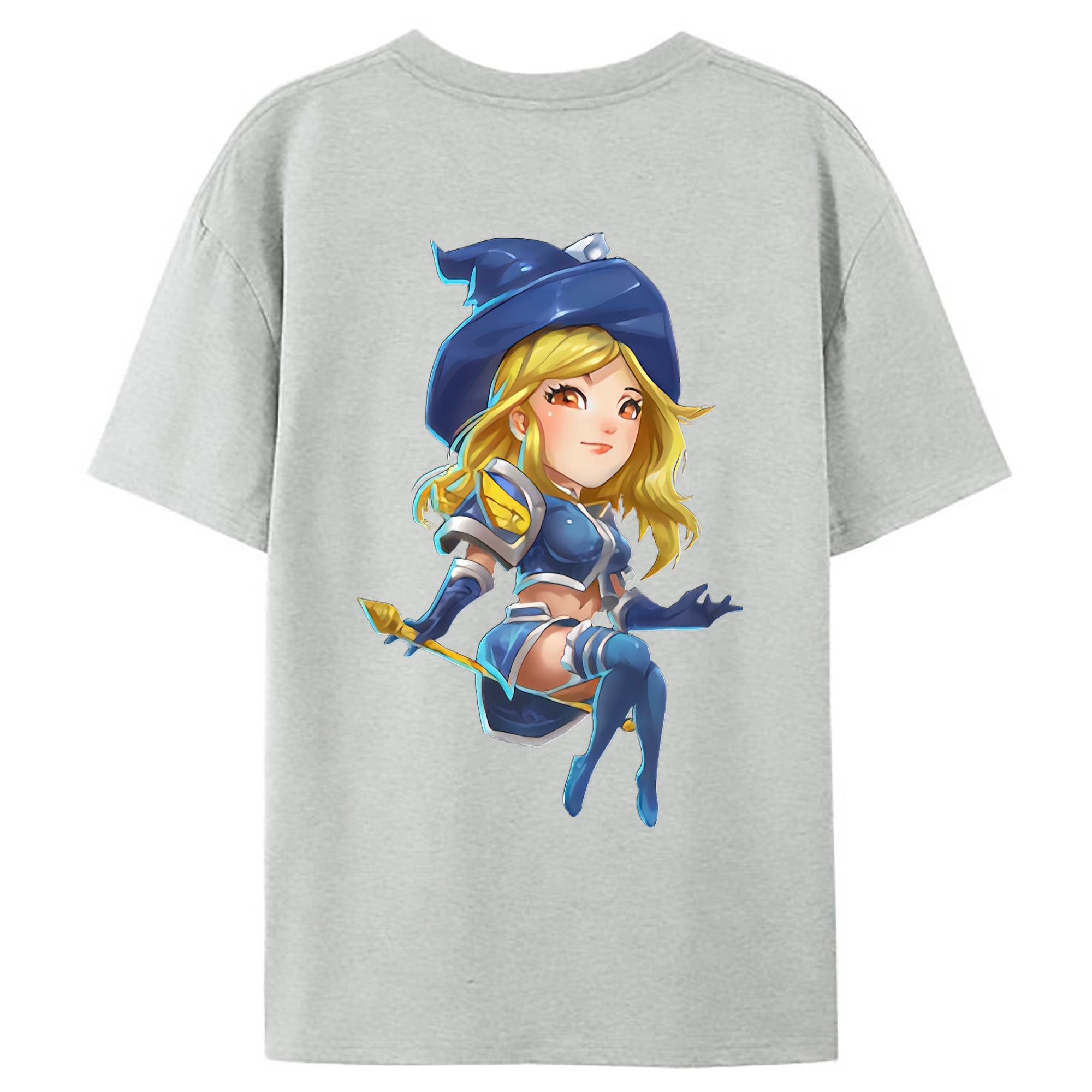（画像用） リーグ・オブ・レジェンド League of Legends LOL レディース半袖Tシャツ(バックプリント)