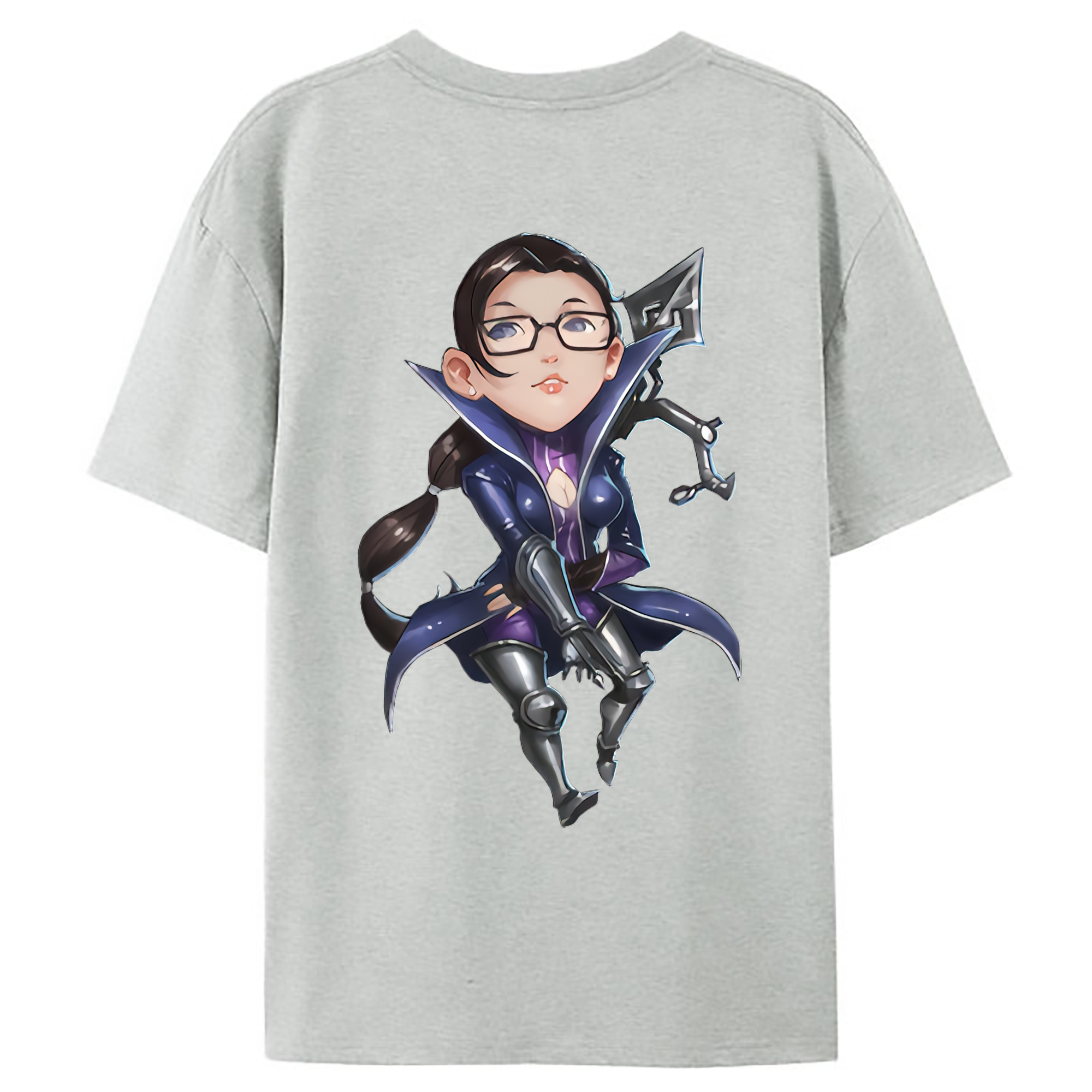 （画像用） リーグ・オブ・レジェンド League of Legends LOL レディース半袖Tシャツ(バックプリント)