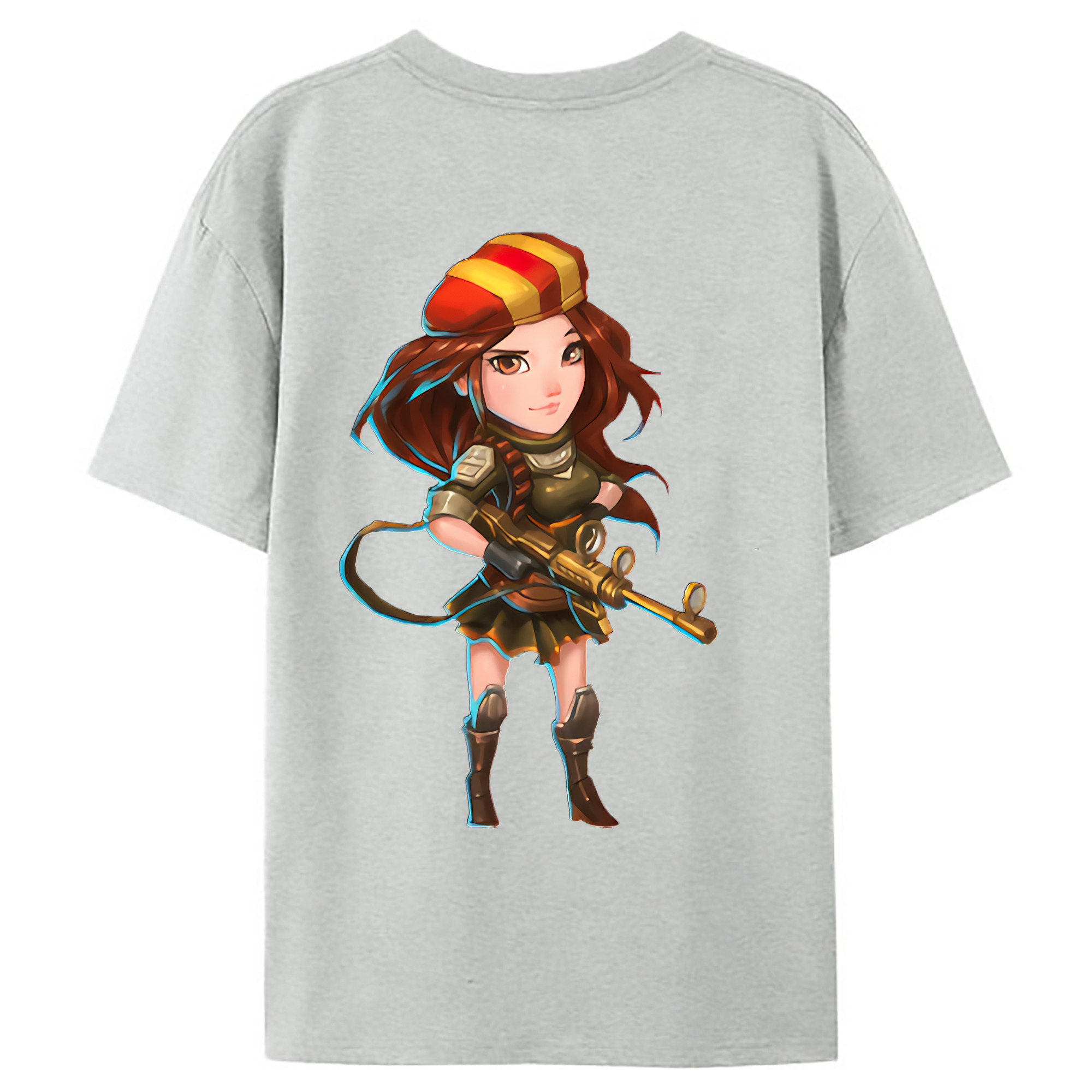 （画像用） リーグ・オブ・レジェンド League of Legends LOL レディース半袖Tシャツ(バックプリント)