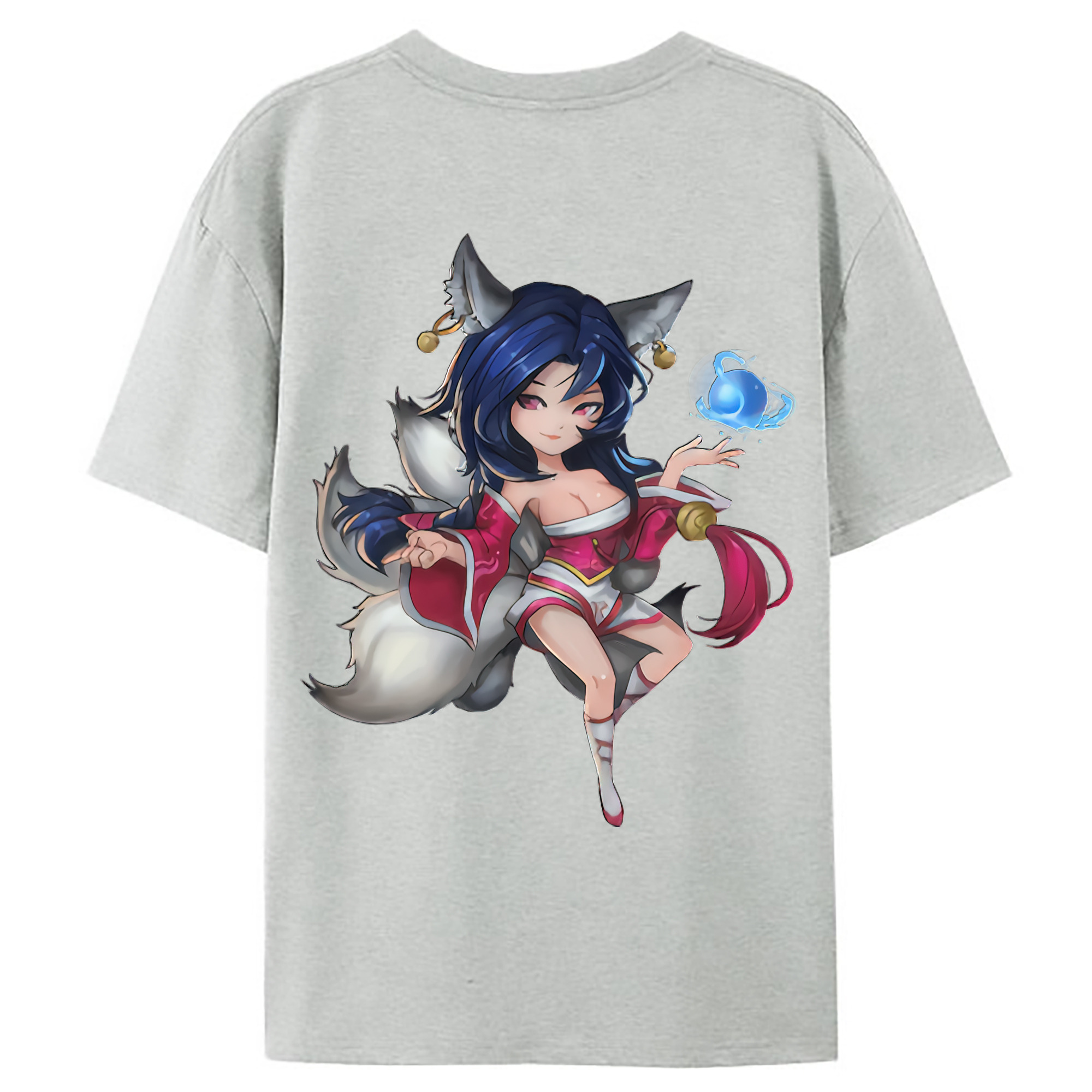 （画像用） リーグ・オブ・レジェンド League of Legends LOL レディース半袖Tシャツ(バックプリント)
