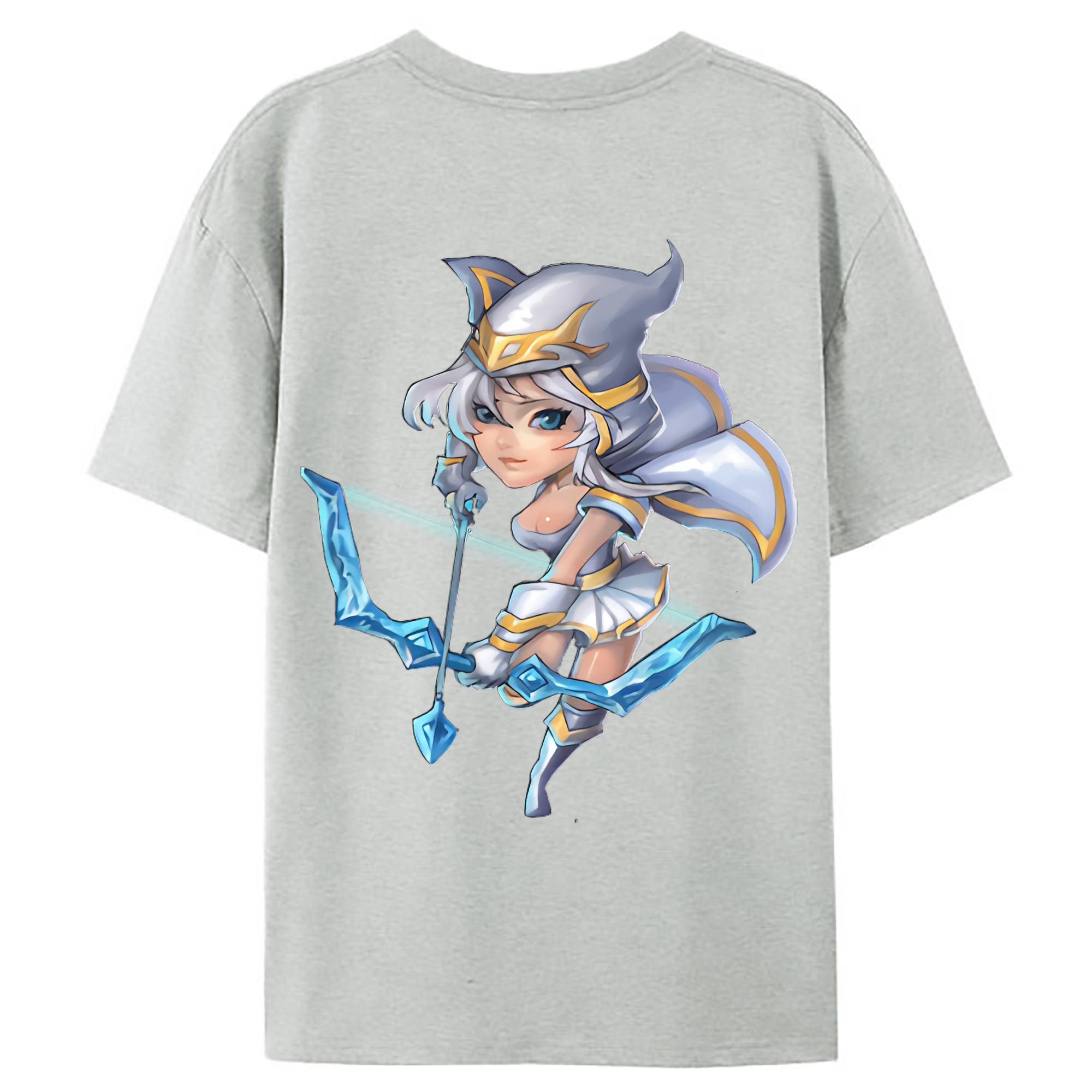 （画像用） リーグ・オブ・レジェンド League of Legends LOL レディース半袖Tシャツ(バックプリント)