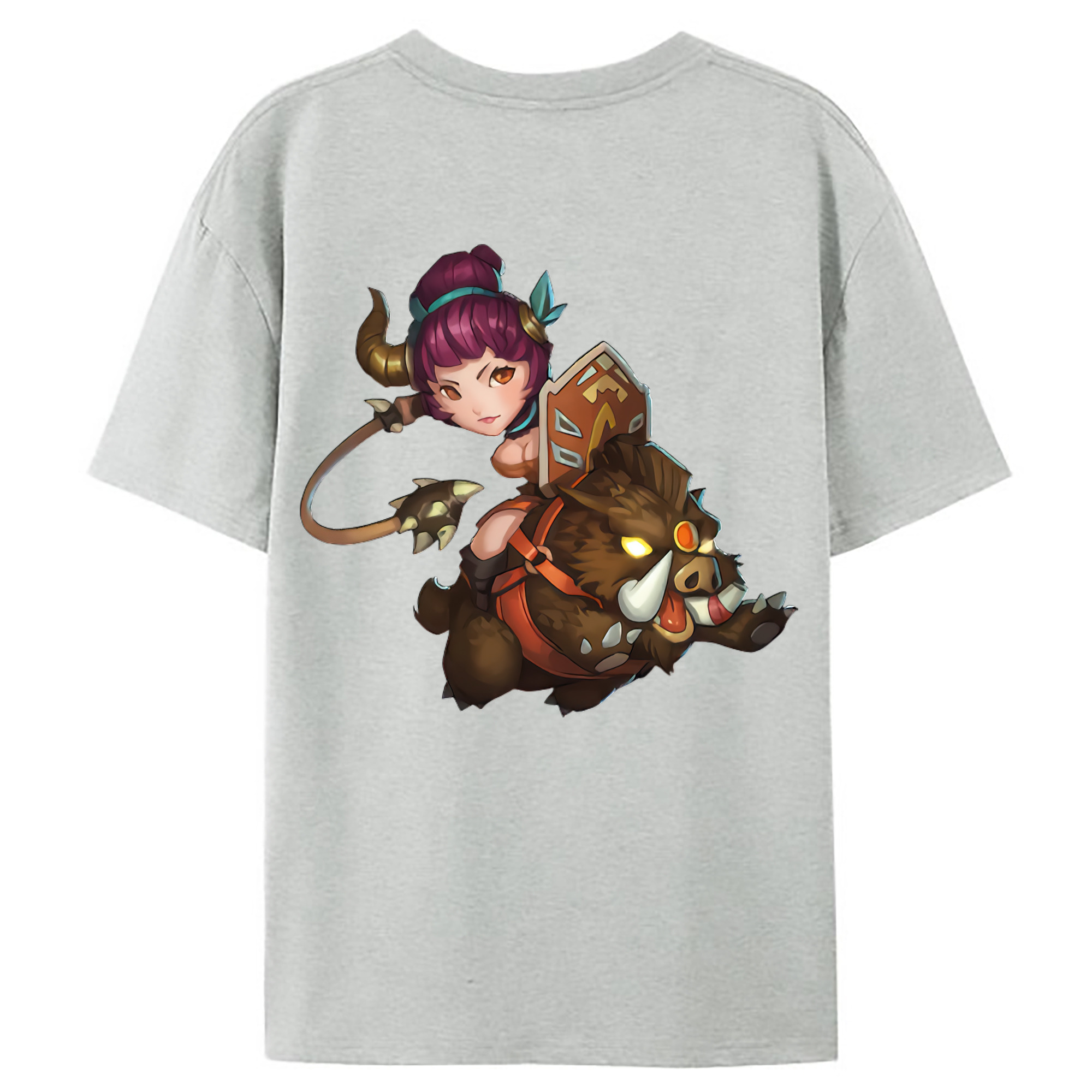 （画像用） リーグ・オブ・レジェンド League of Legends LOL レディース半袖Tシャツ(バックプリント)