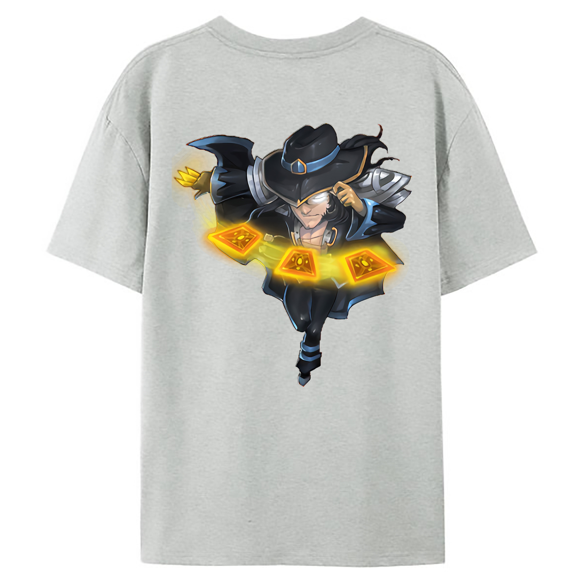 （画像用） リーグ・オブ・レジェンド League of Legends LOL レディース半袖Tシャツ(バックプリント)