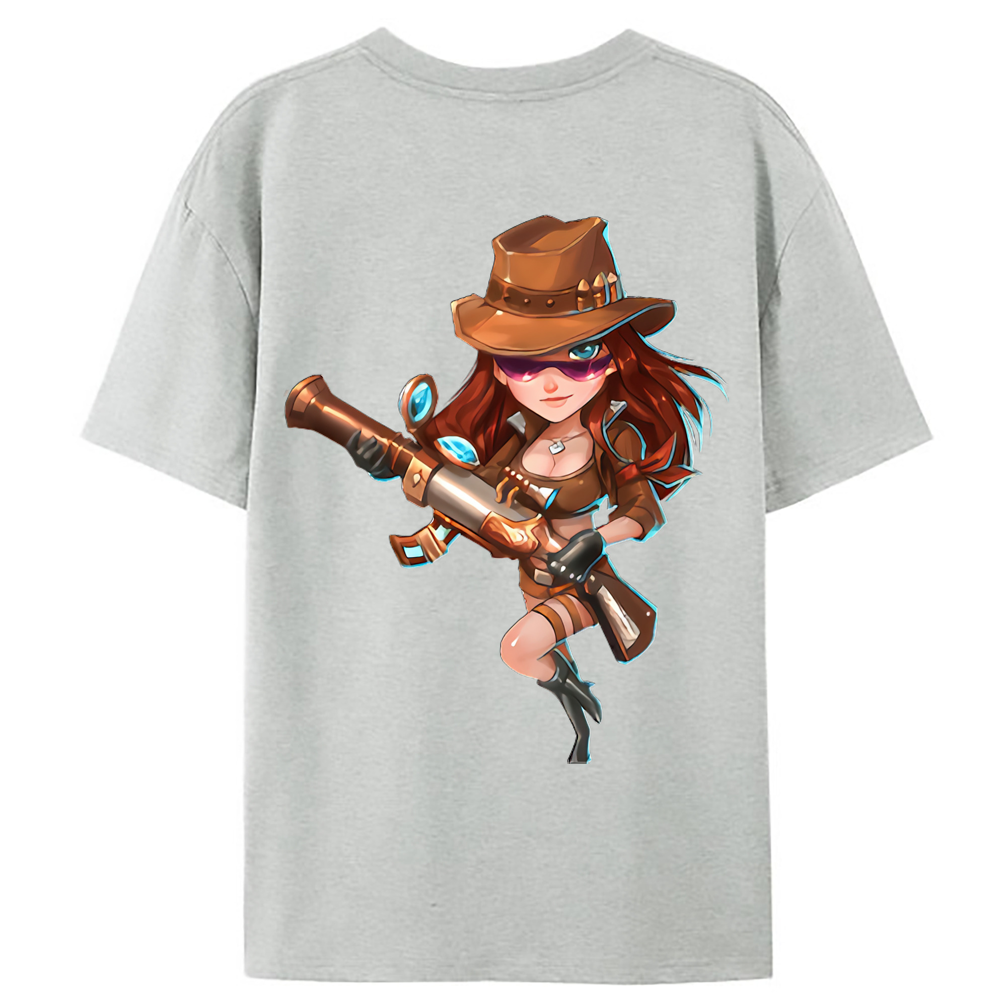 （画像用） リーグ・オブ・レジェンド League of Legends LOL レディース半袖Tシャツ(バックプリント)