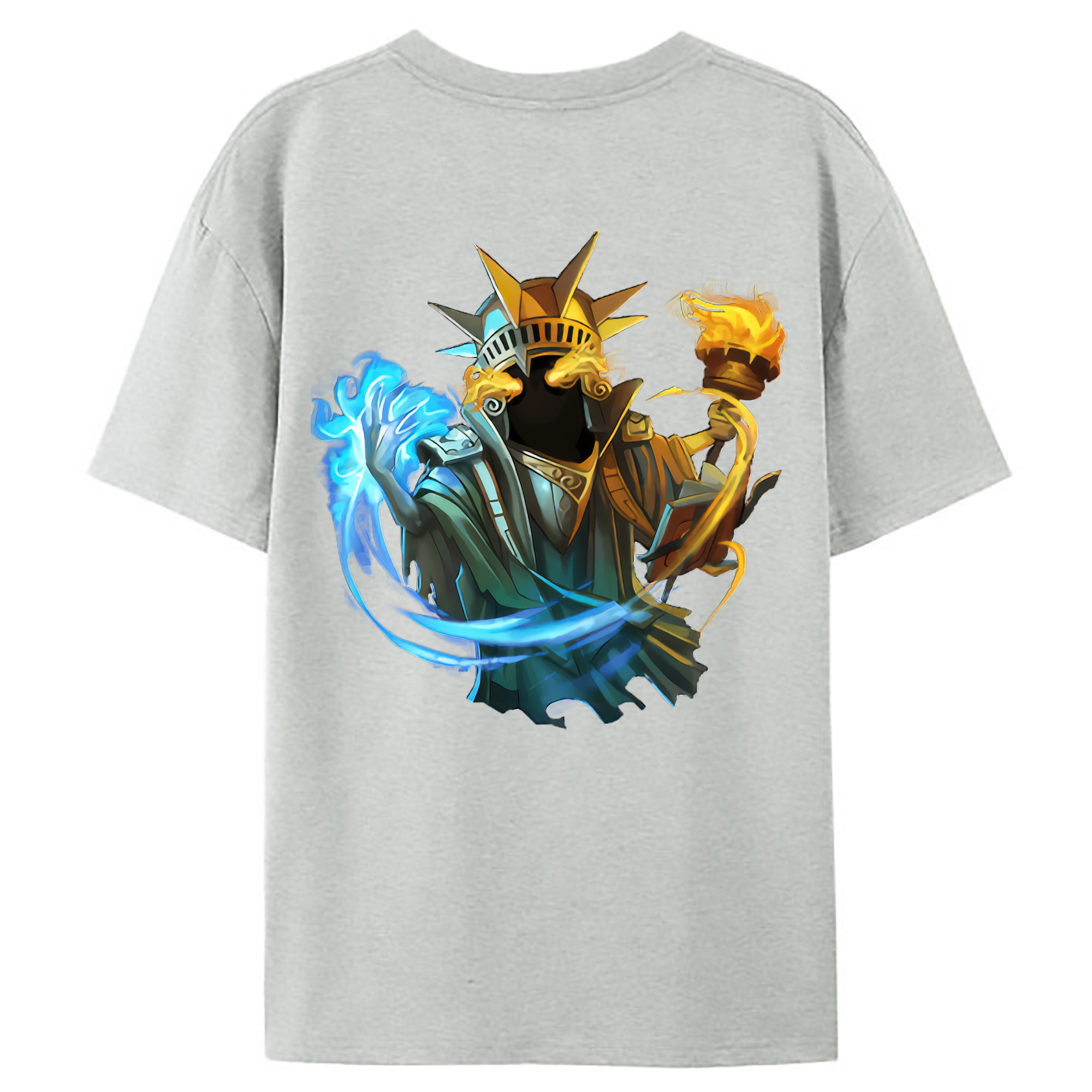（画像用） リーグ・オブ・レジェンド League of Legends LOL レディース半袖Tシャツ(バックプリント)