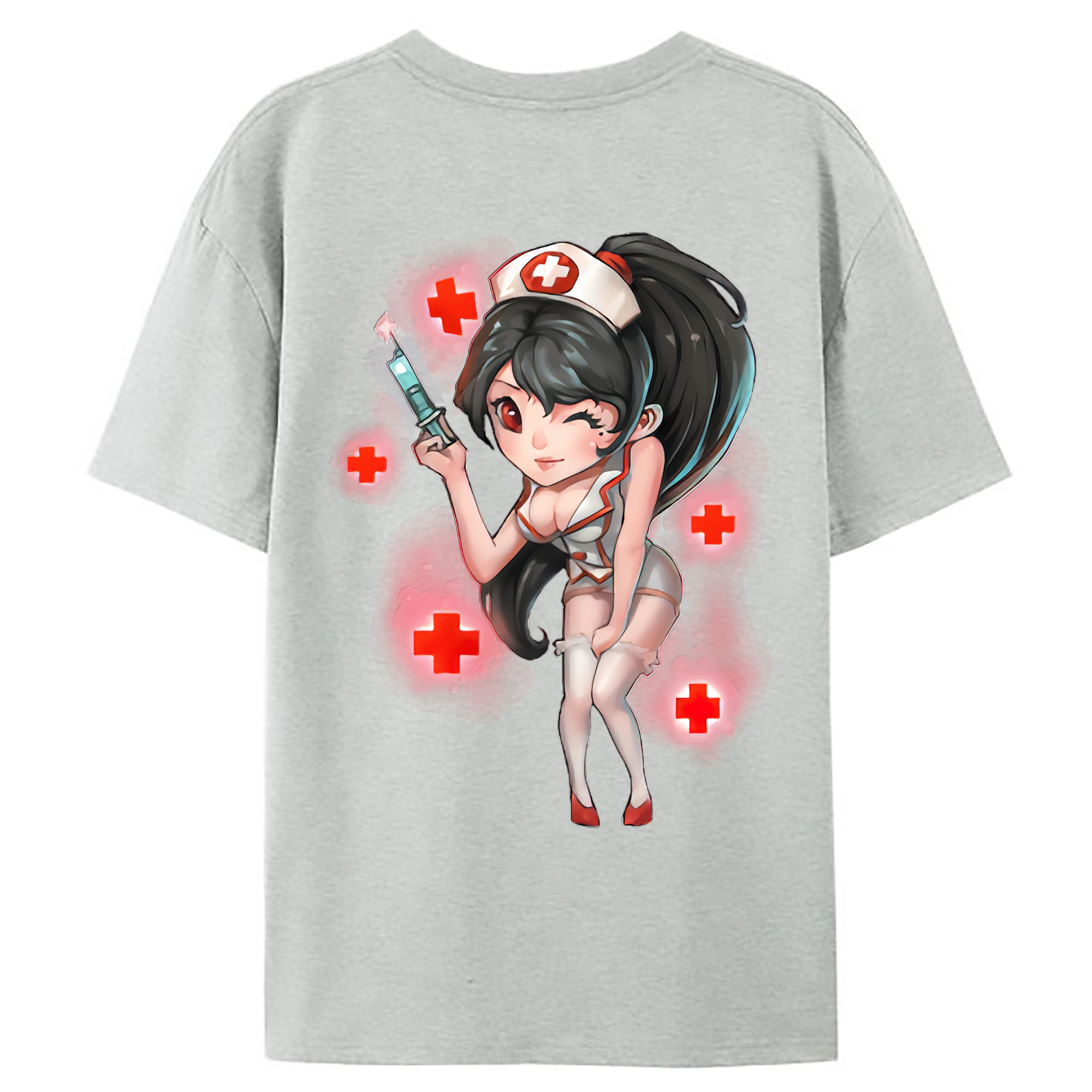 （画像用） リーグ・オブ・レジェンド League of Legends LOL レディース半袖Tシャツ(バックプリント)