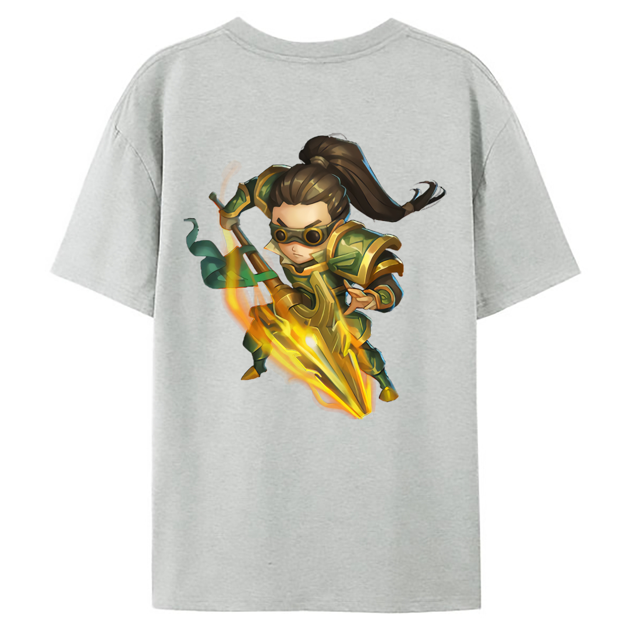 （画像用） リーグ・オブ・レジェンド League of Legends LOL レディース半袖Tシャツ(バックプリント)