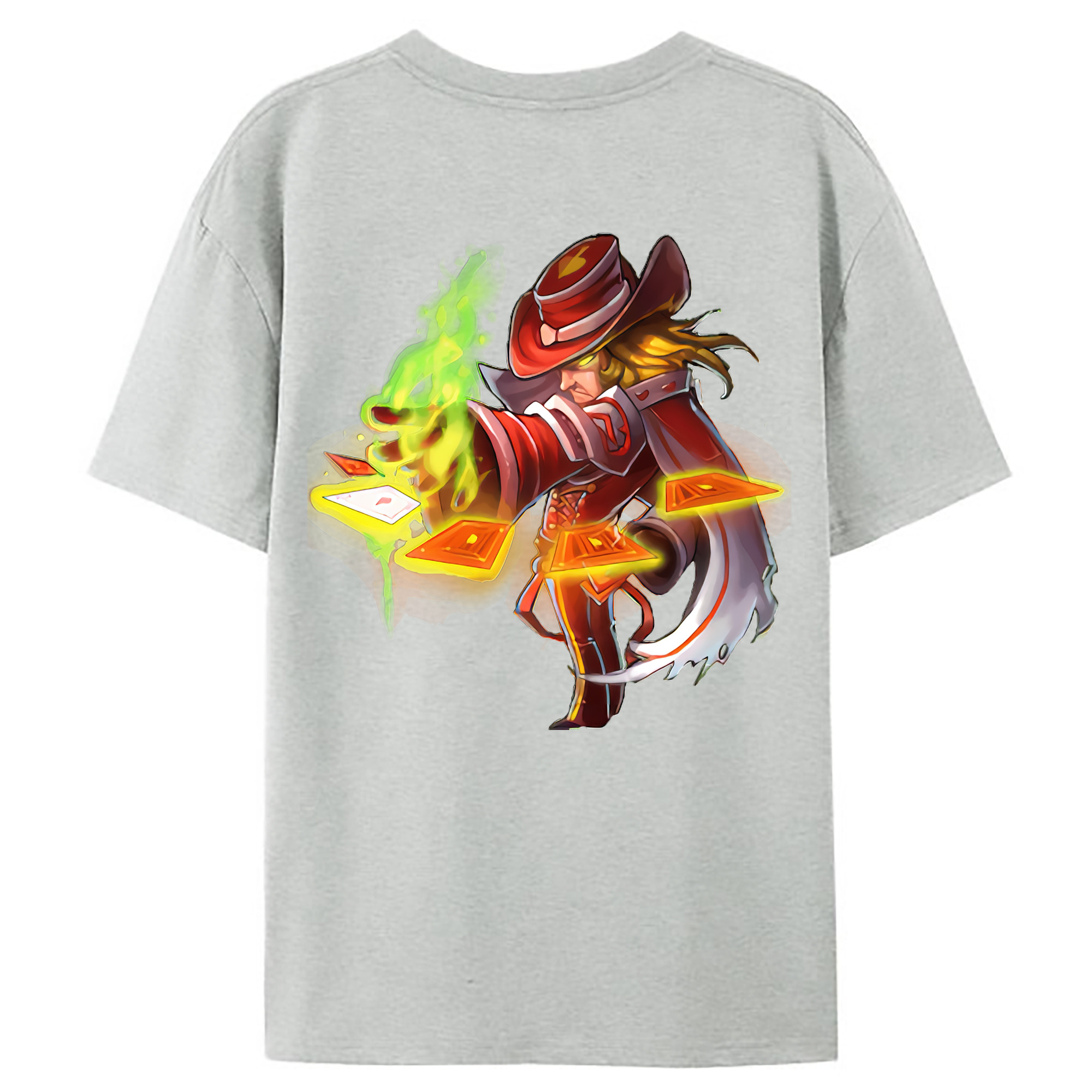 （画像用） リーグ・オブ・レジェンド League of Legends LOL レディース半袖Tシャツ(バックプリント)