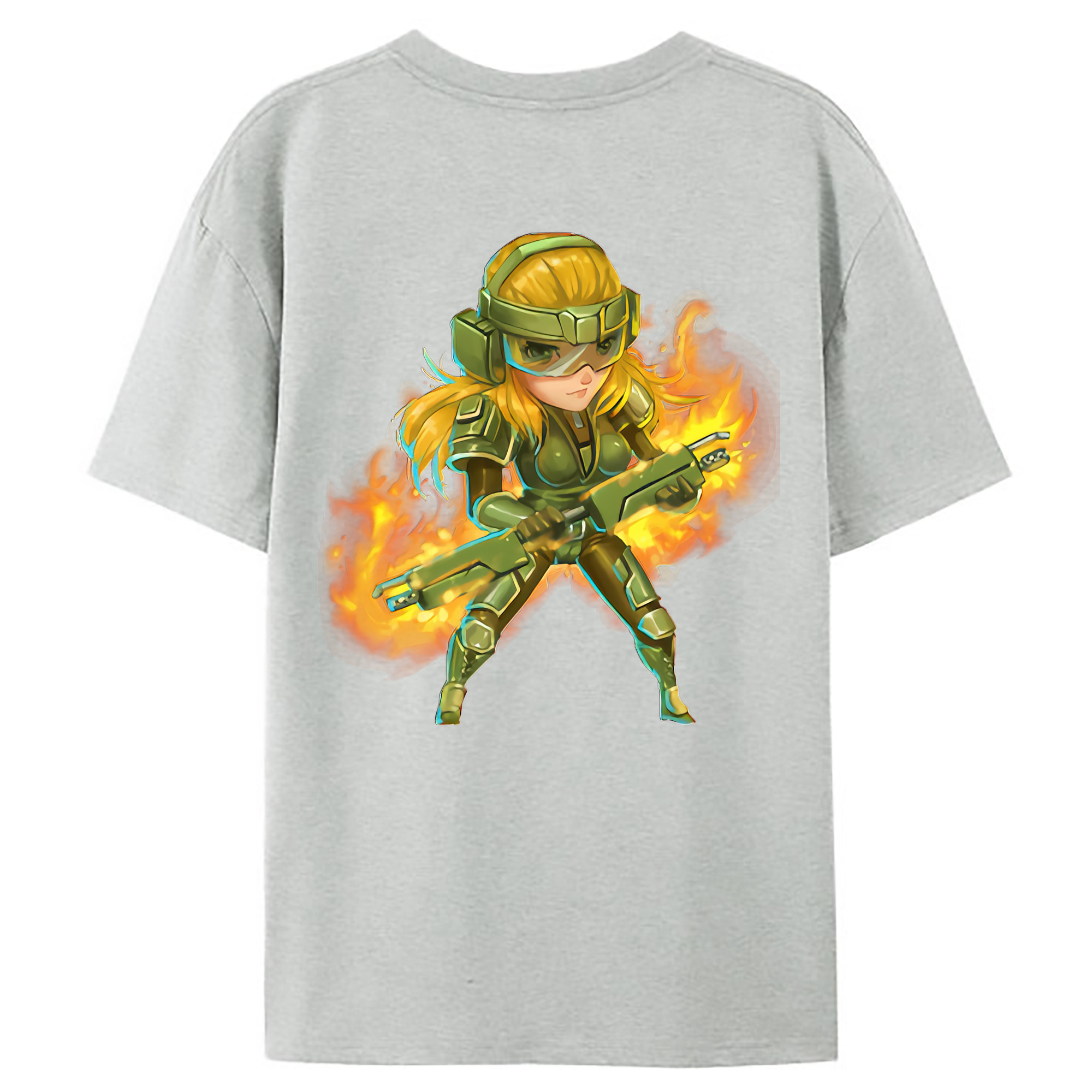 （画像用） リーグ・オブ・レジェンド League of Legends LOL レディース半袖Tシャツ(バックプリント)